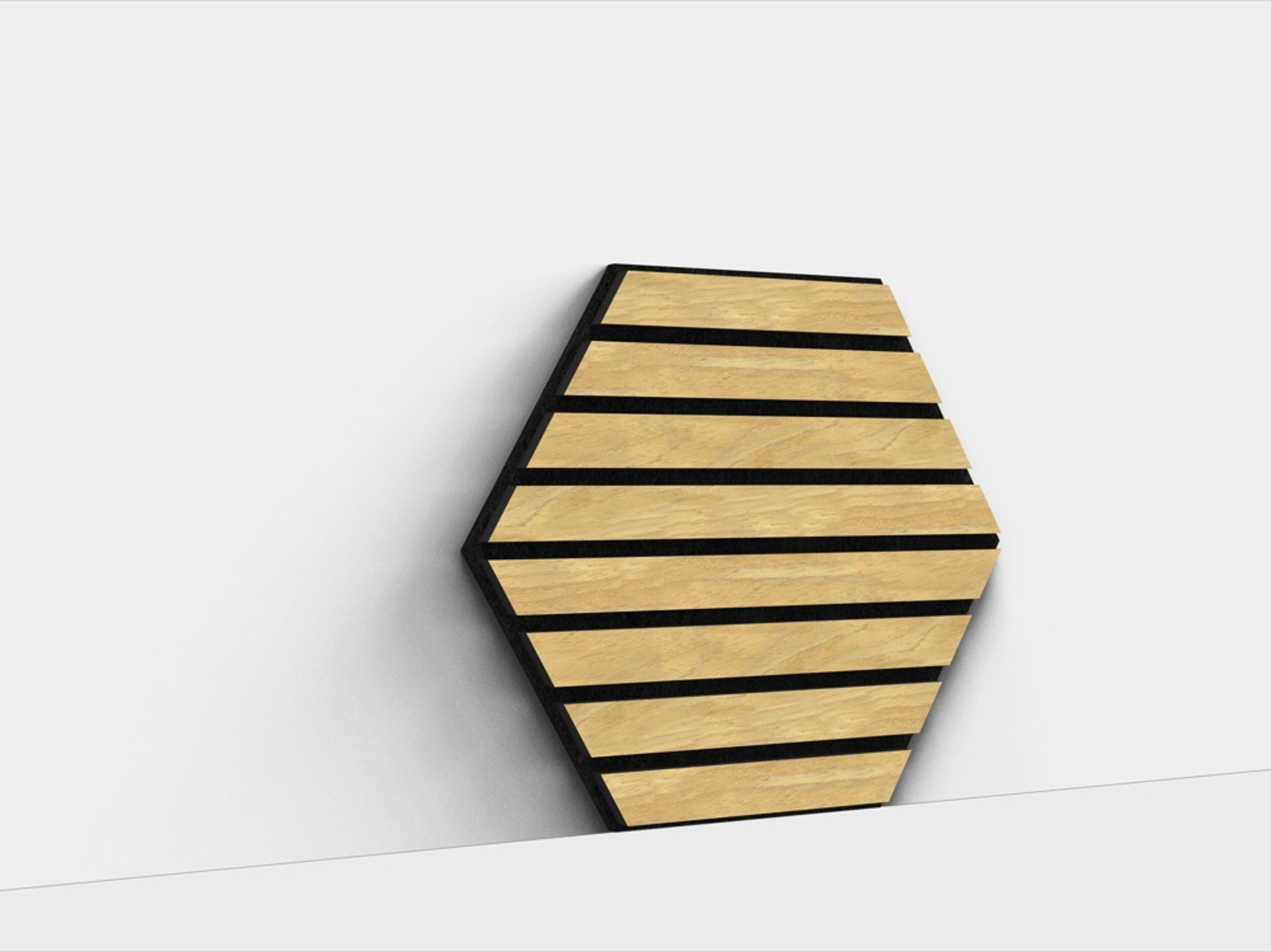 INTCO MA0011 MDF Acoustic Panel, MDF&PET, 300X260X18mm