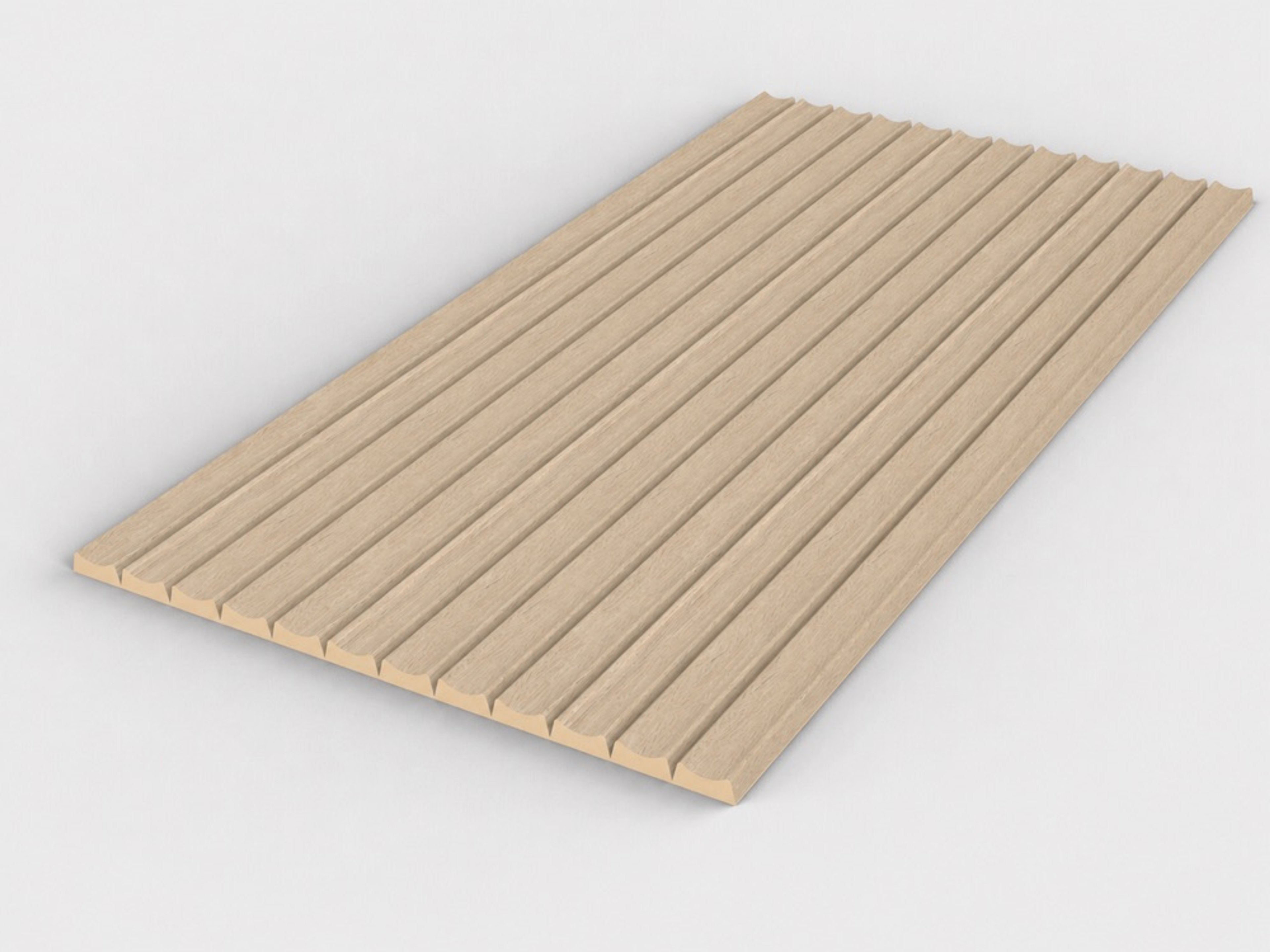 INTCO JM1805 MDF Flexible Panel, MDF&PET, 2400X300X9mm (view 2)