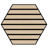 MA0011 DIY MDF acoustic panel finish