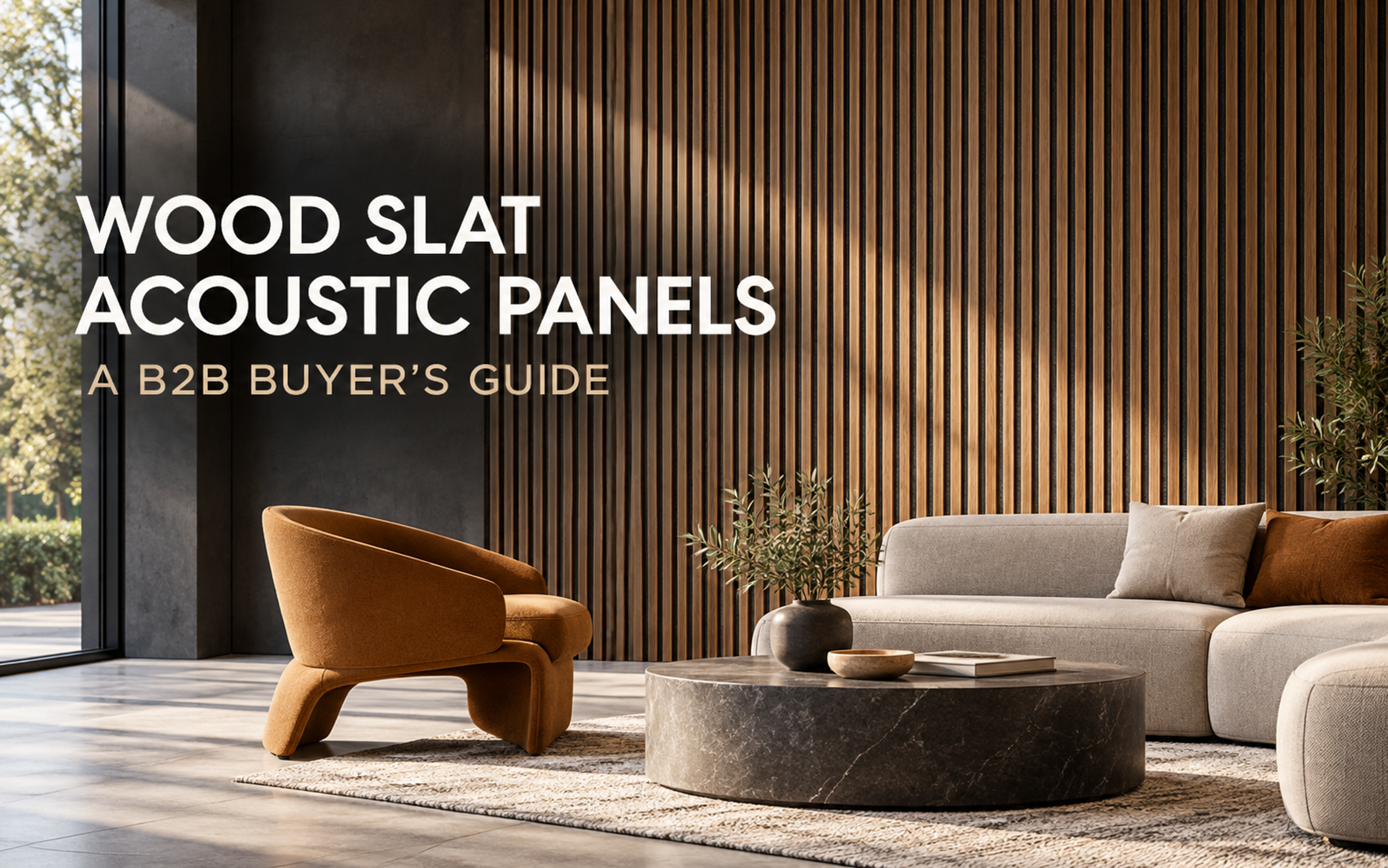 Wood Slat Acoustic Panels: A B2B Buyer's Guide