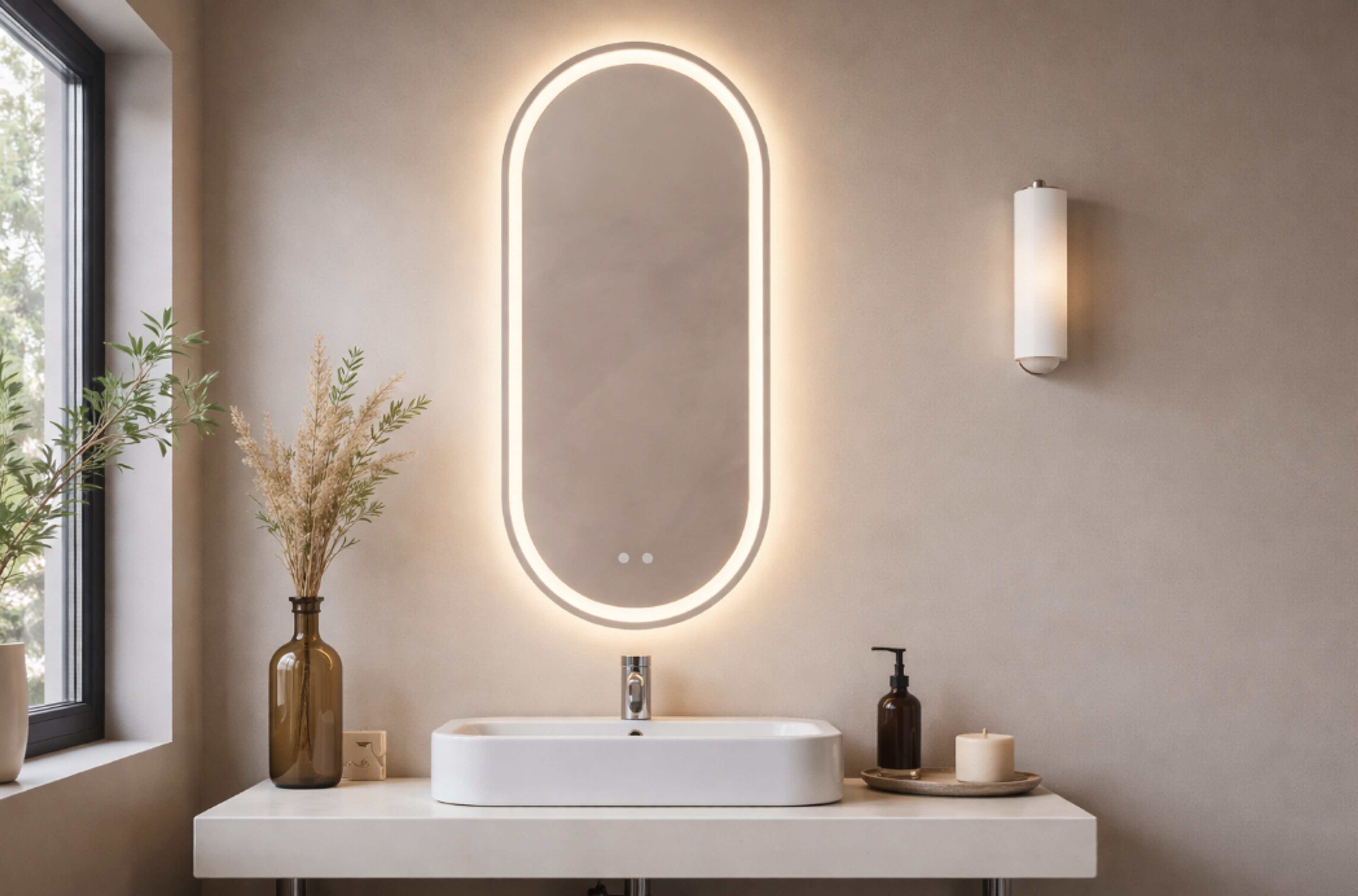 LED-зеркала — хит продаж: стильное освещение для современного интерьера