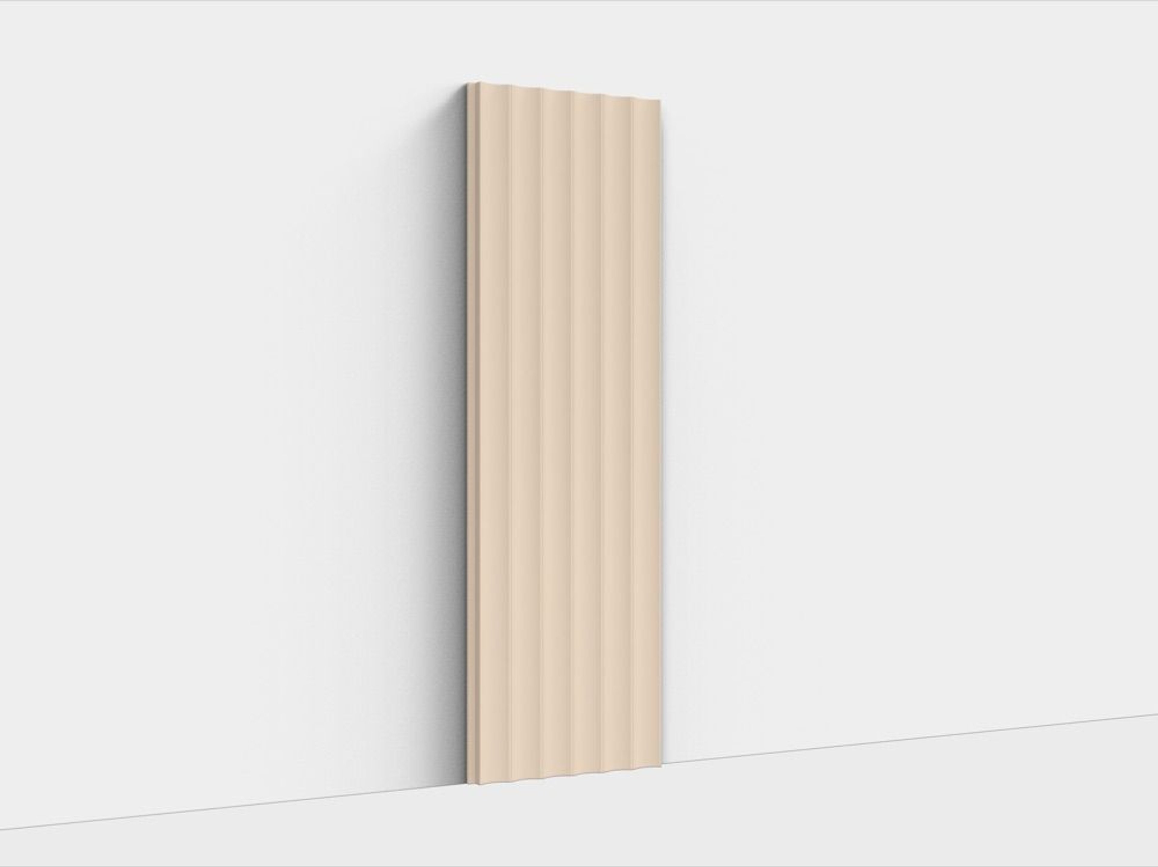 INTCO JM1664 MDF 3D Wall Panel, MDF&PET, 2400X189X12mm