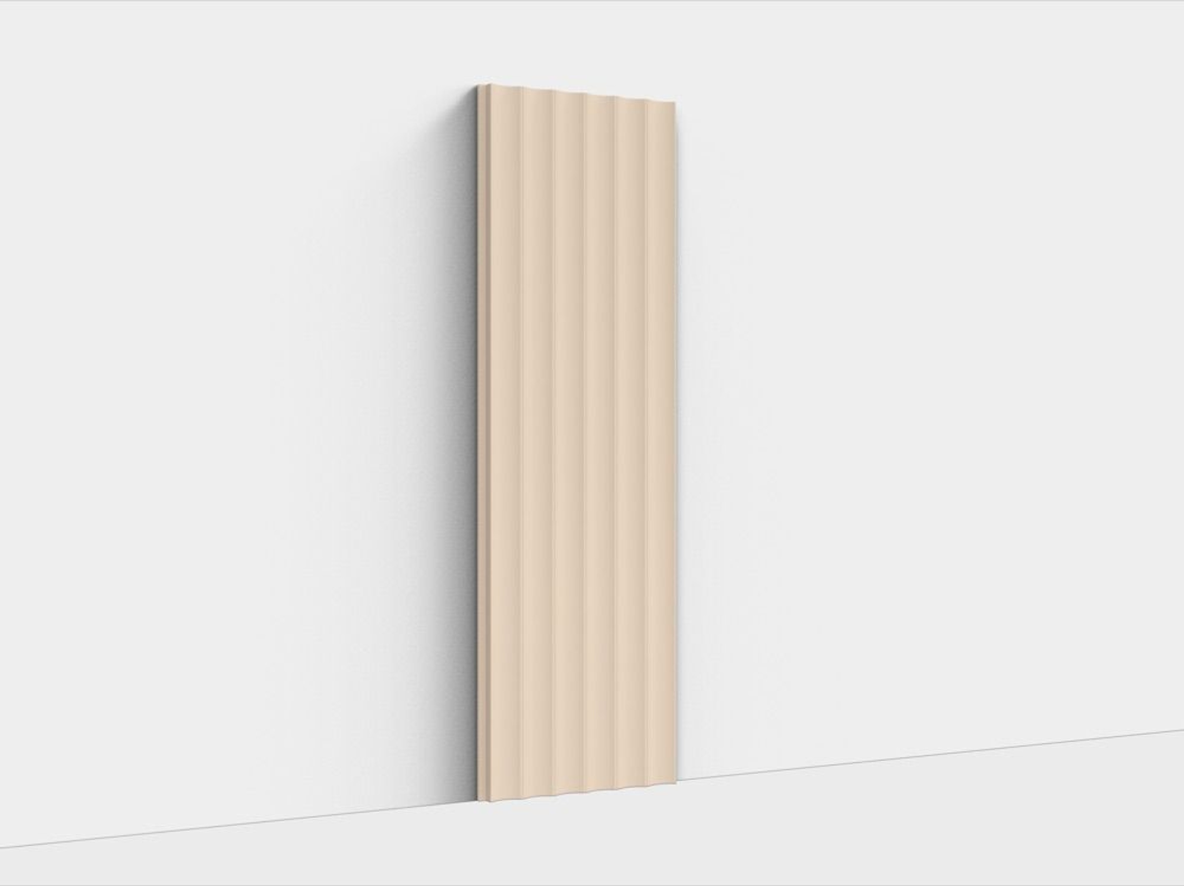 INTCO JM1664 MDF 3D Wall Panel, MDF&PET, 2400X189X12mm