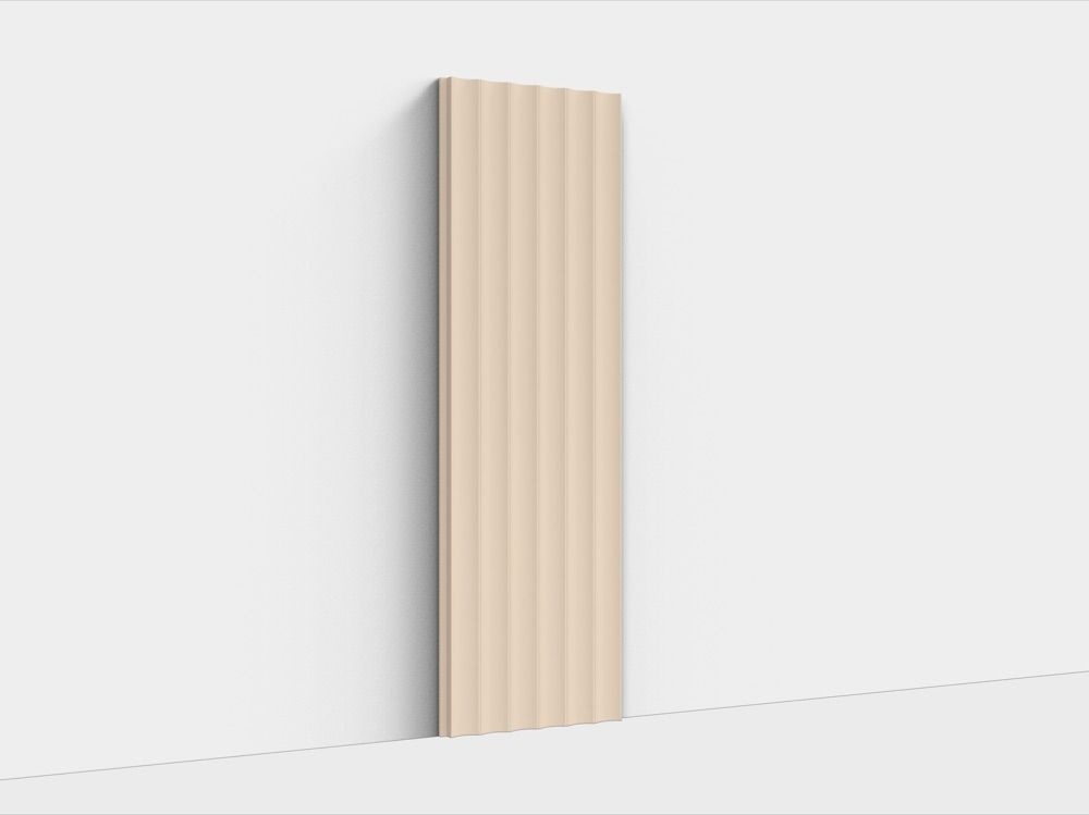 INTCO JM1664 MDF 3D Wall Panel, MDF&PET, 2400X189X12mm