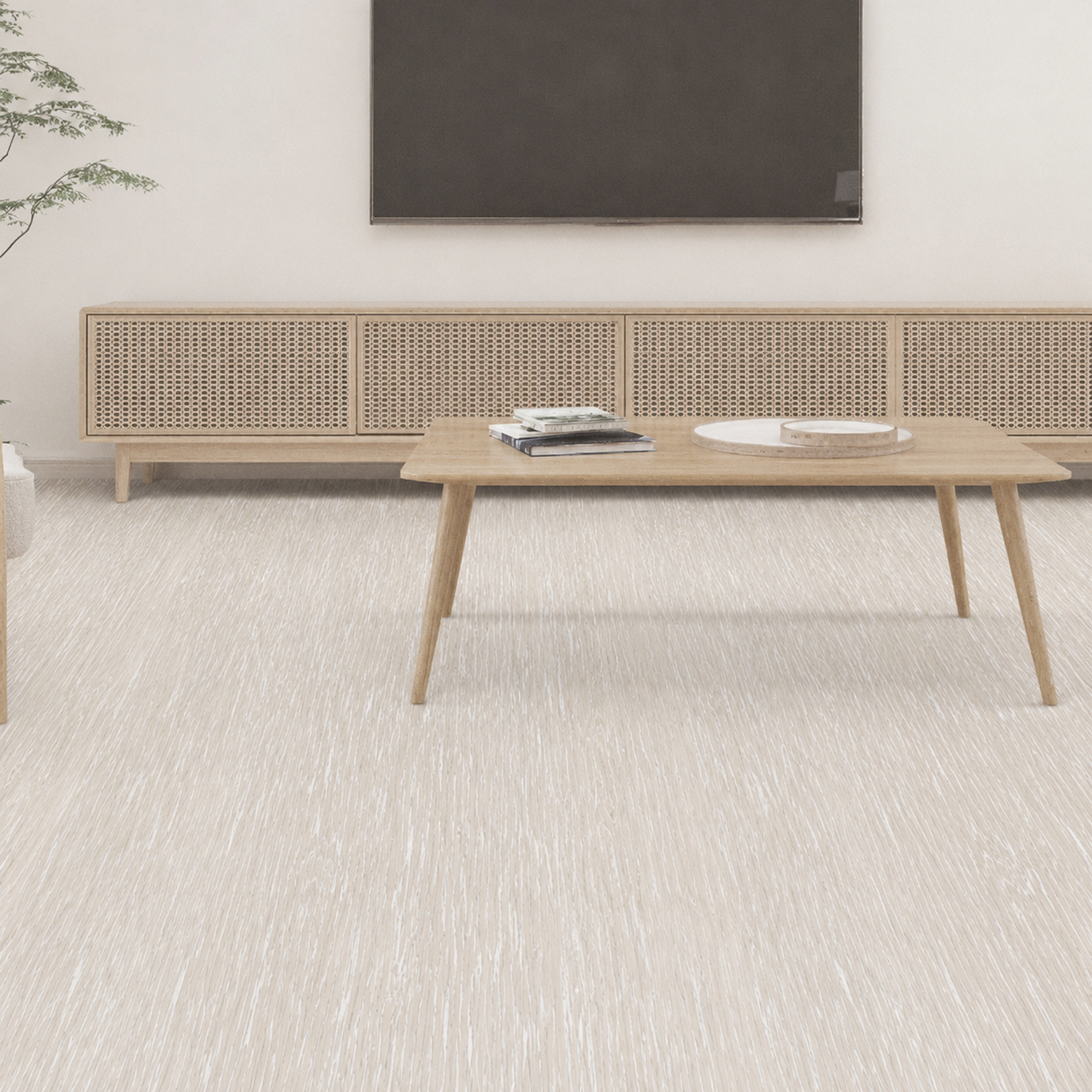 INTCO Oak Wood-Grain SPC Flooring, SPC, 1200X230X4mm，1200X180X3mm，450X450X4mm (view 2)