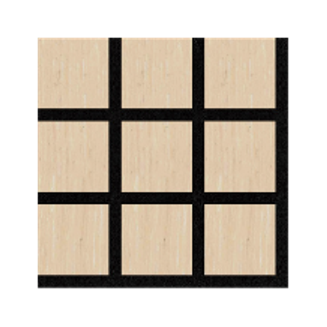 MA0052 DIY MDF acoustic panel finish