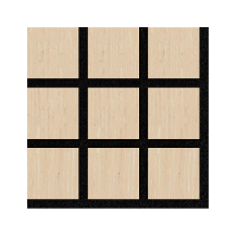 MA0052 DIY MDF acoustic panel finish