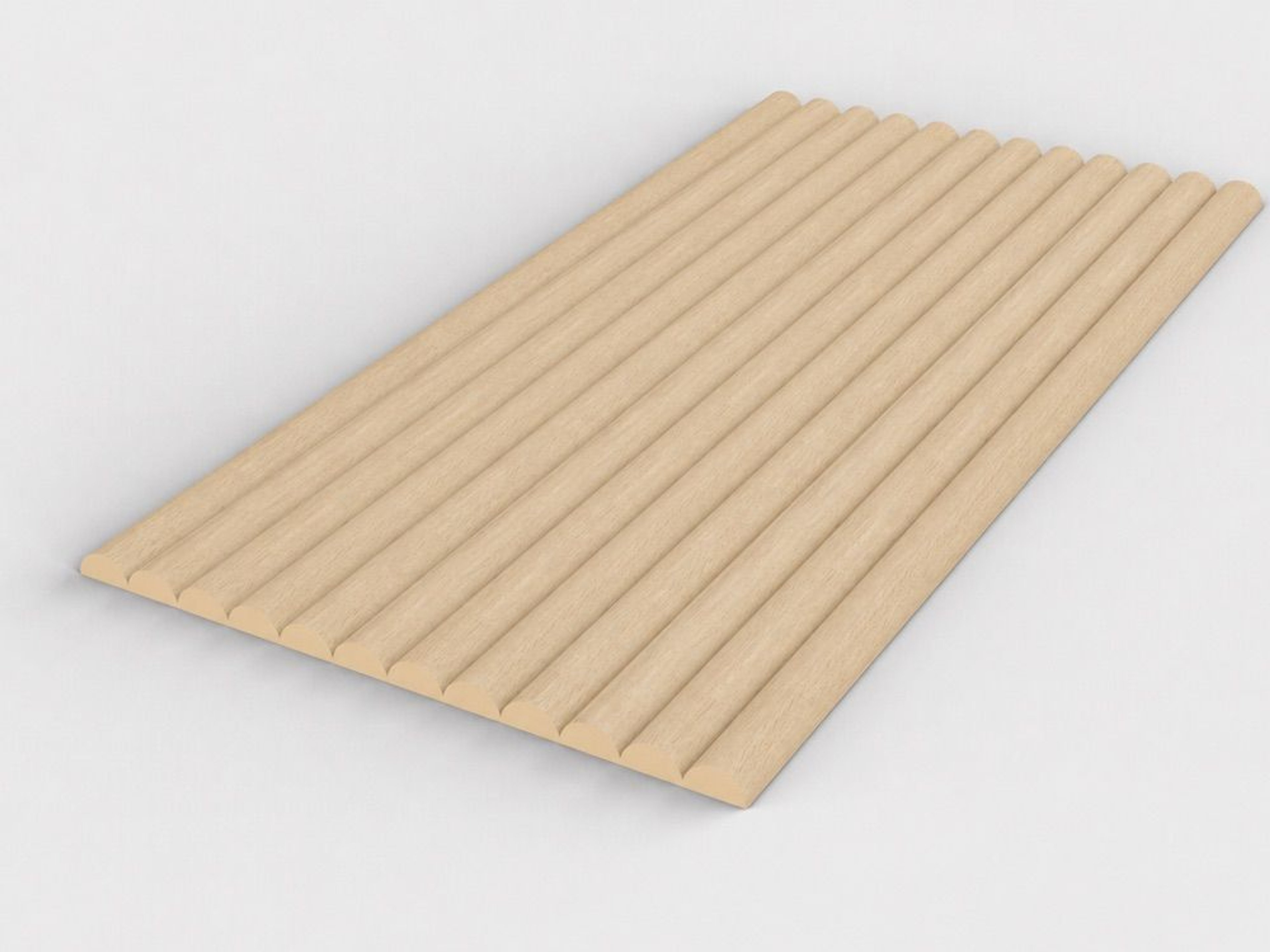 INTCO JM1685 MDF Flexible Panel, MDF&PET, 2400X600X13mm (view 2)