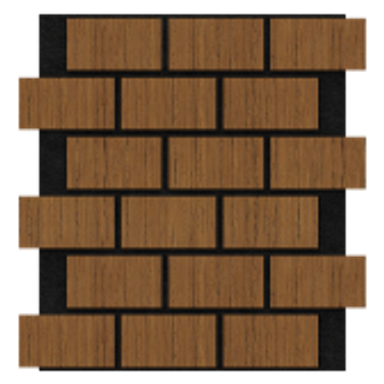 MA0088 DIY MDF acoustic panel finish