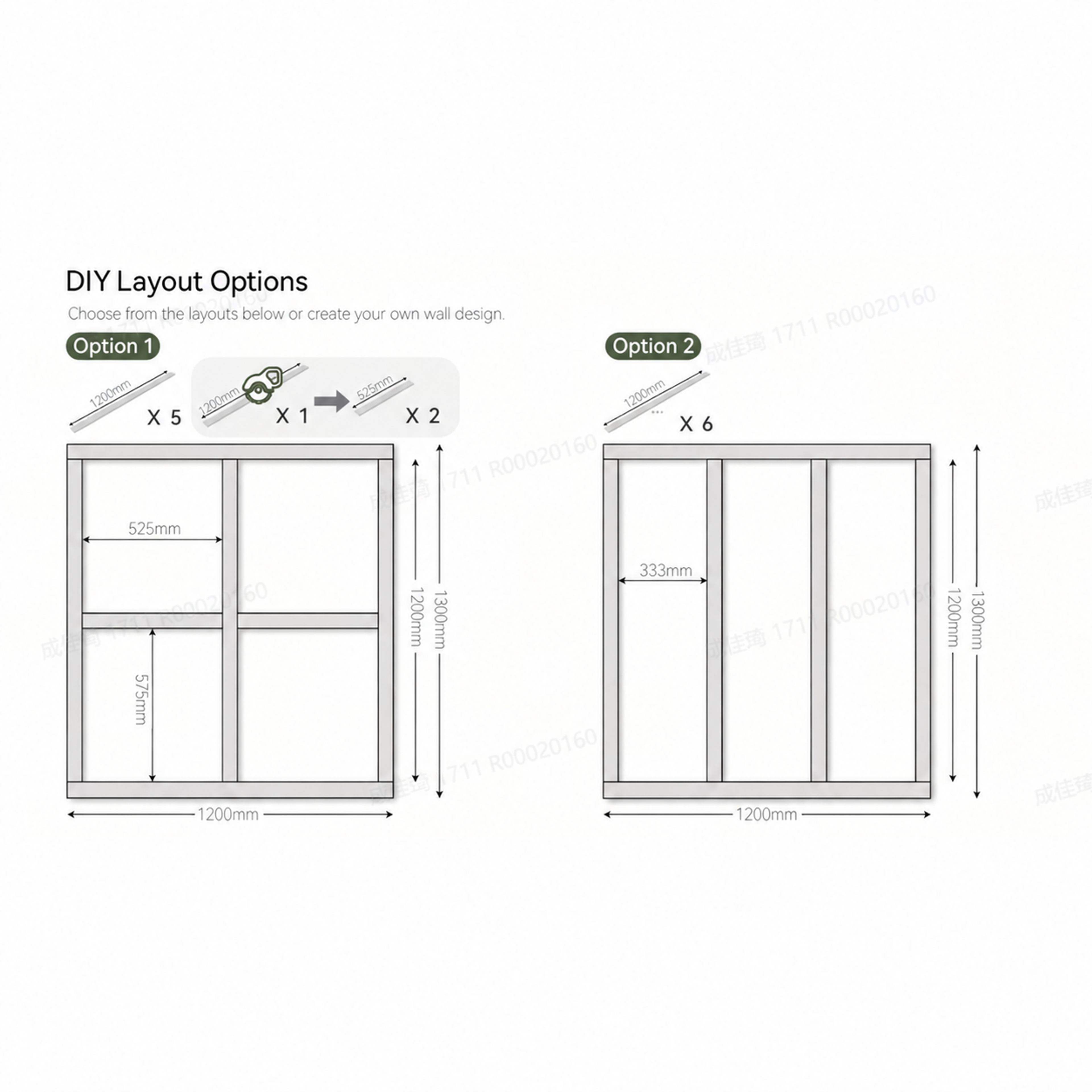 INTCO JC64 FLEXI LINE PS Wall Panel Kit, PS (view 3)