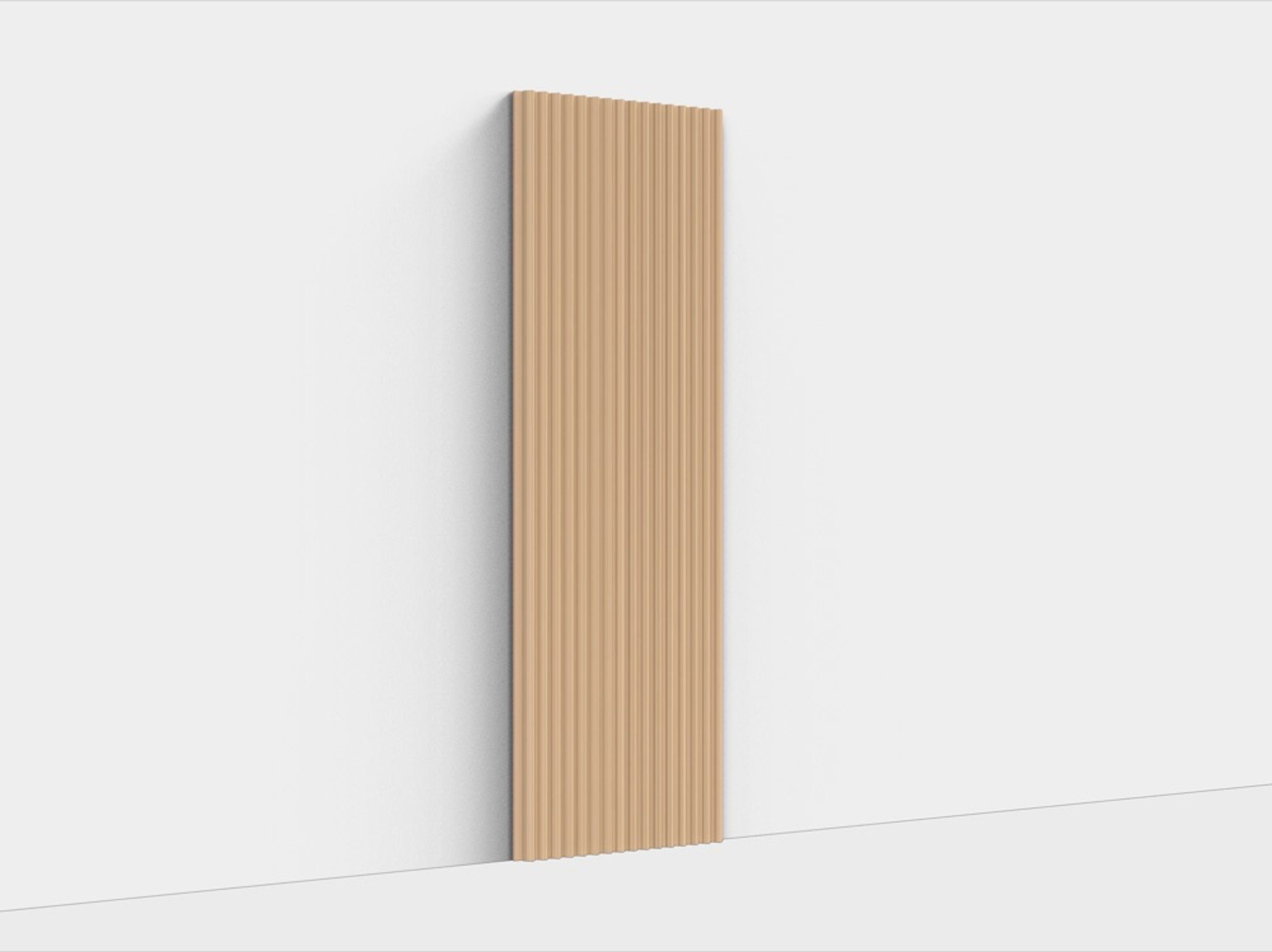 INTCO JM1665 MDF 3D Wall Panel, MDF&PET, 2400X189X12mm