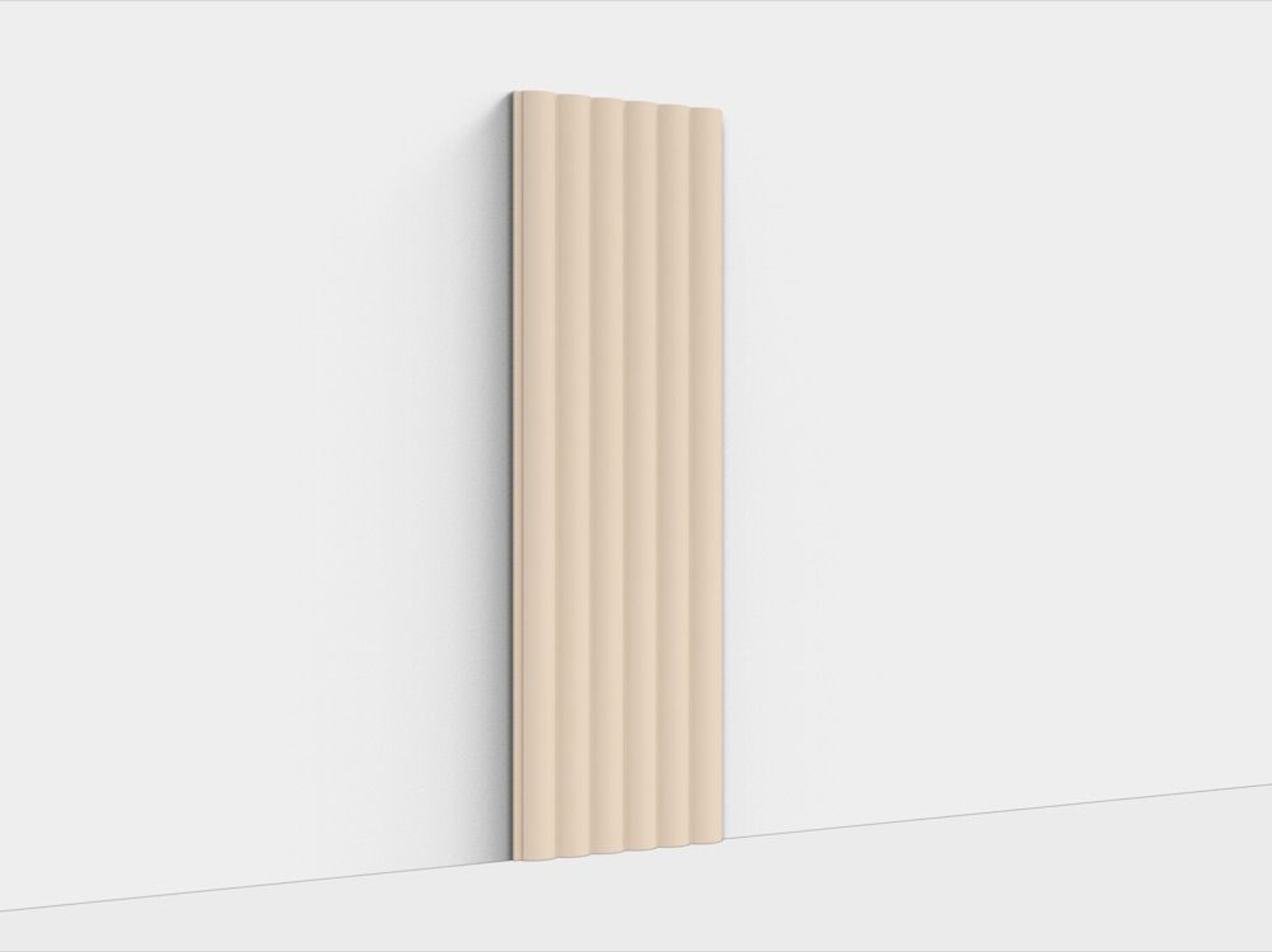 INTCO JM1663 MDF 3D Wall Panel, MDF&PET, 2400X189X12mm