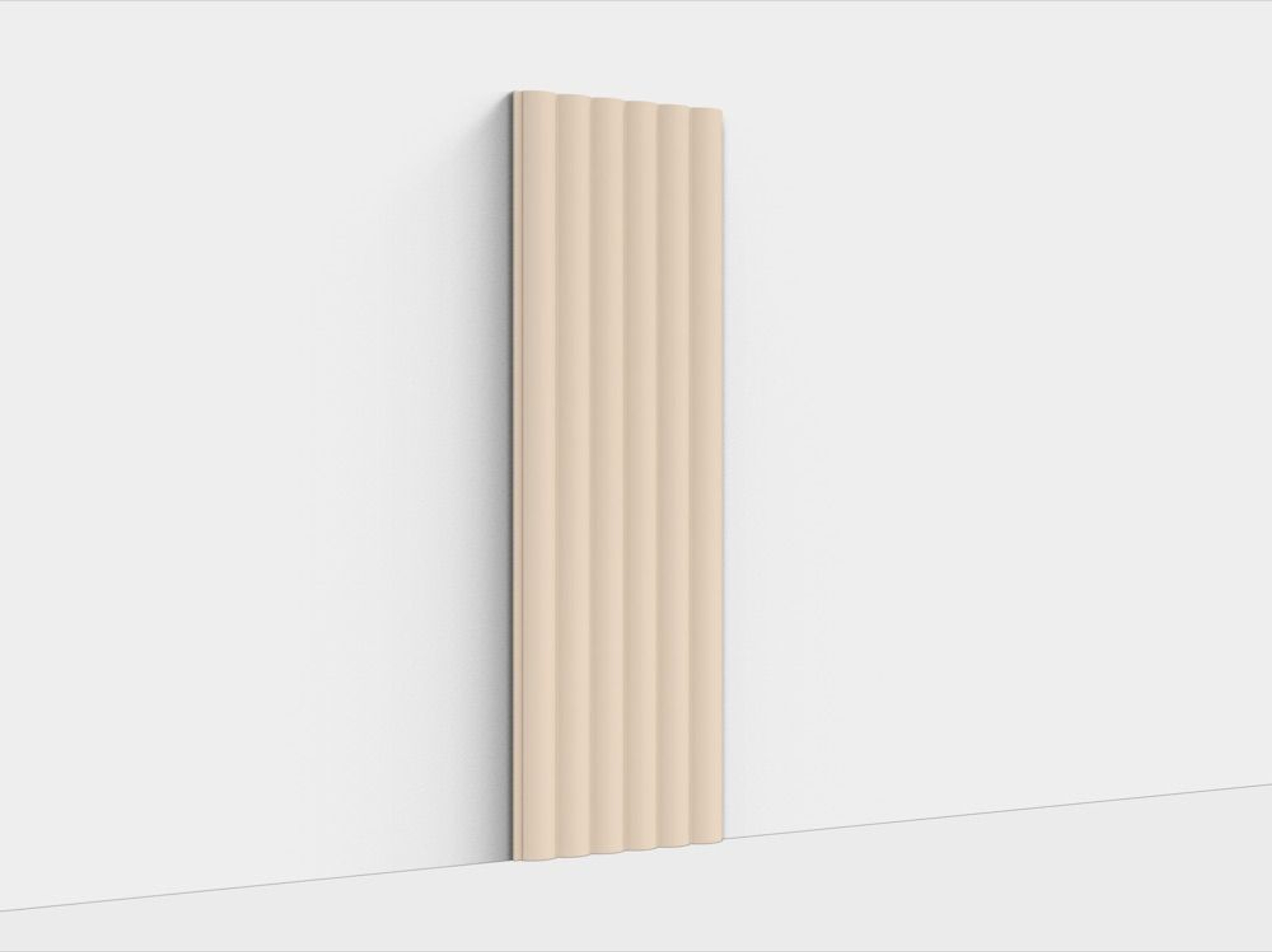 INTCO JM1663 MDF 3D Wall Panel, MDF&PET, 2400X189X12mm