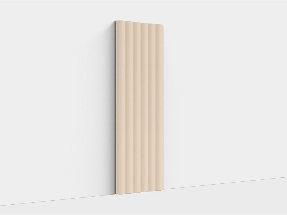 INTCO JM1663 MDF 3D Wall Panel, MDF&PET, 2400X189X12mm