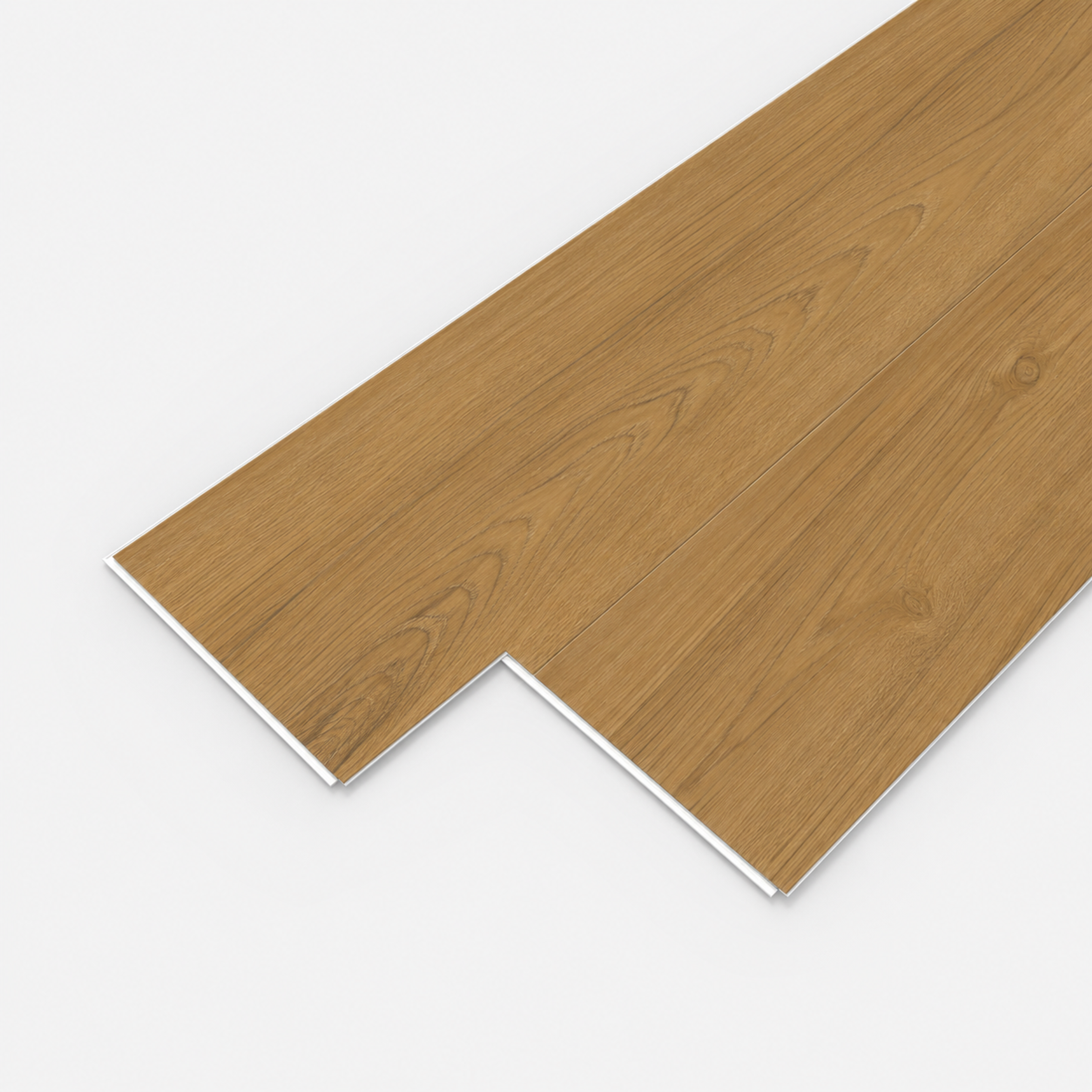 INTCO JSF50-BP004-WY306 Teak Wood-Grain SPC Flooring, SPC, 1220x182x5mm (view 2)