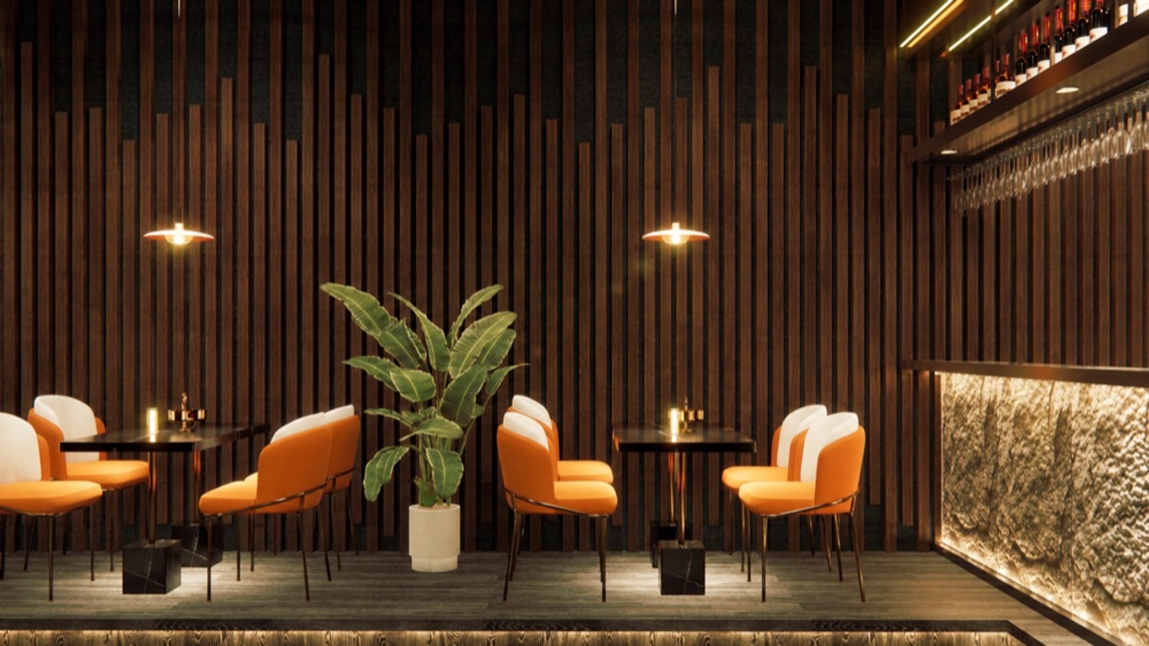 INTCO MA0046 MDF Acoustic Panel, MDF&PET, 2400X600X18mm (view 3)