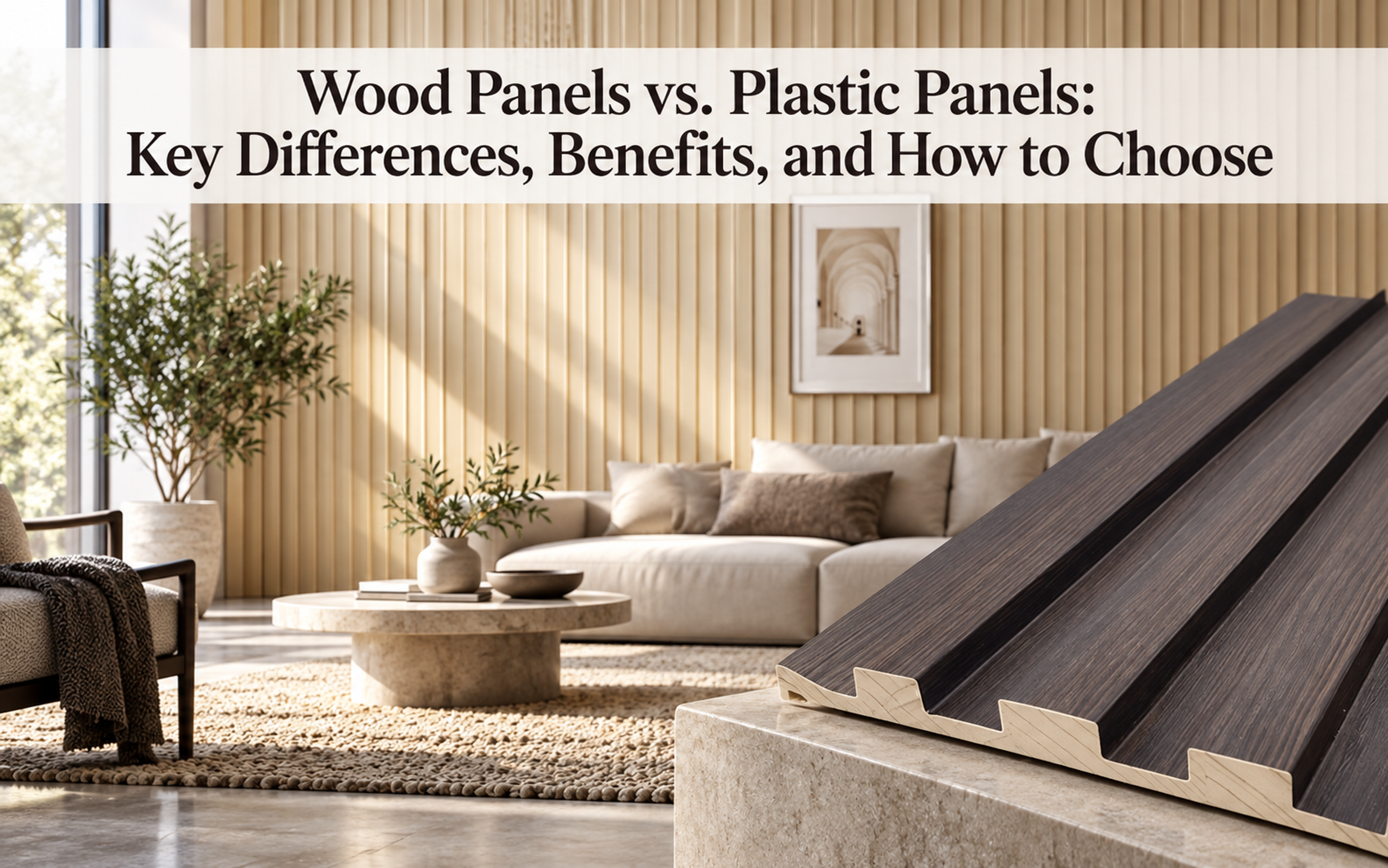 Wood Panels vs. Plastic Panels: Key Differences, Benefits, and How to Choose