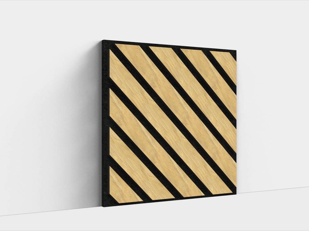INTCO MA0001 MDF Acoustic Panel, MDF&PET, 300X300X18mm