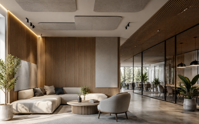 MDF acoustic panel