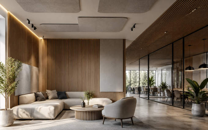 MDF acoustic panel