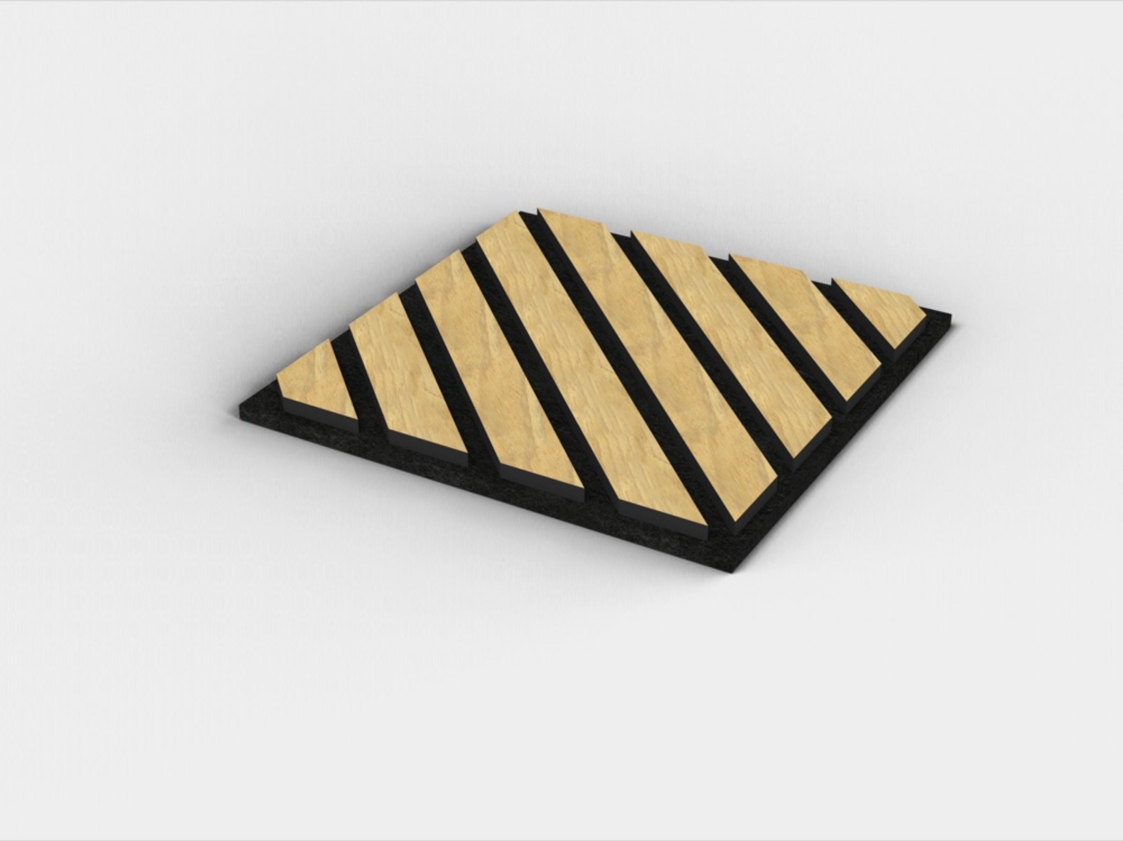INTCO MA0001 MDF Acoustic Panel, MDF&PET, 300X300X18mm (view 2)