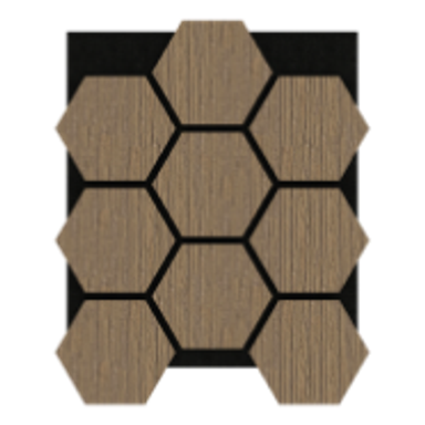 MA0014 DIY MDF acoustic panel finish