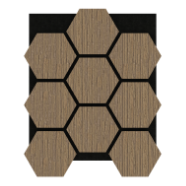 MA0014 DIY MDF acoustic panel finish