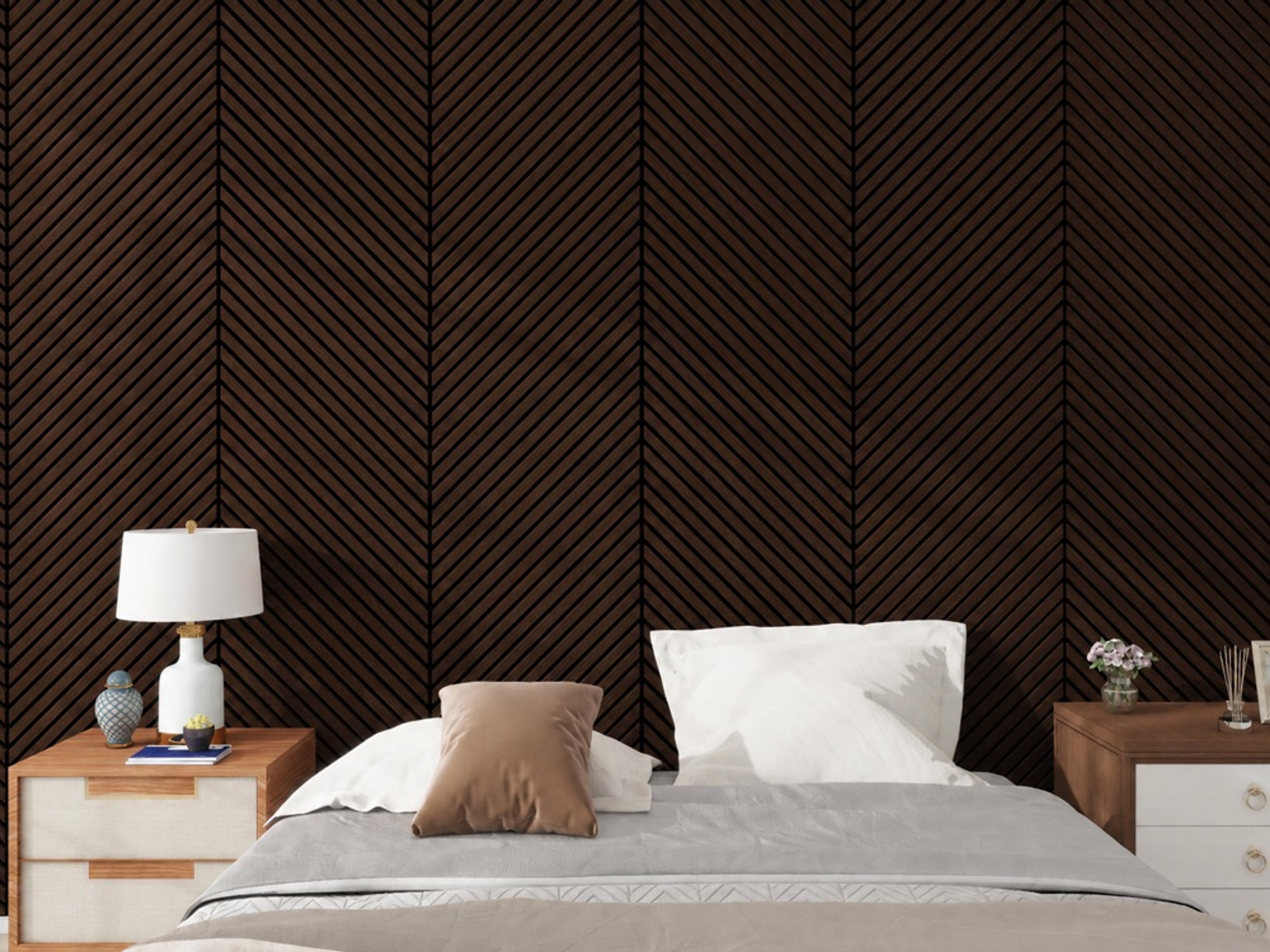 INTCO MA0033 MDF Acoustic Panel, MDF&PET, 2400X600X21mm (view 3)
