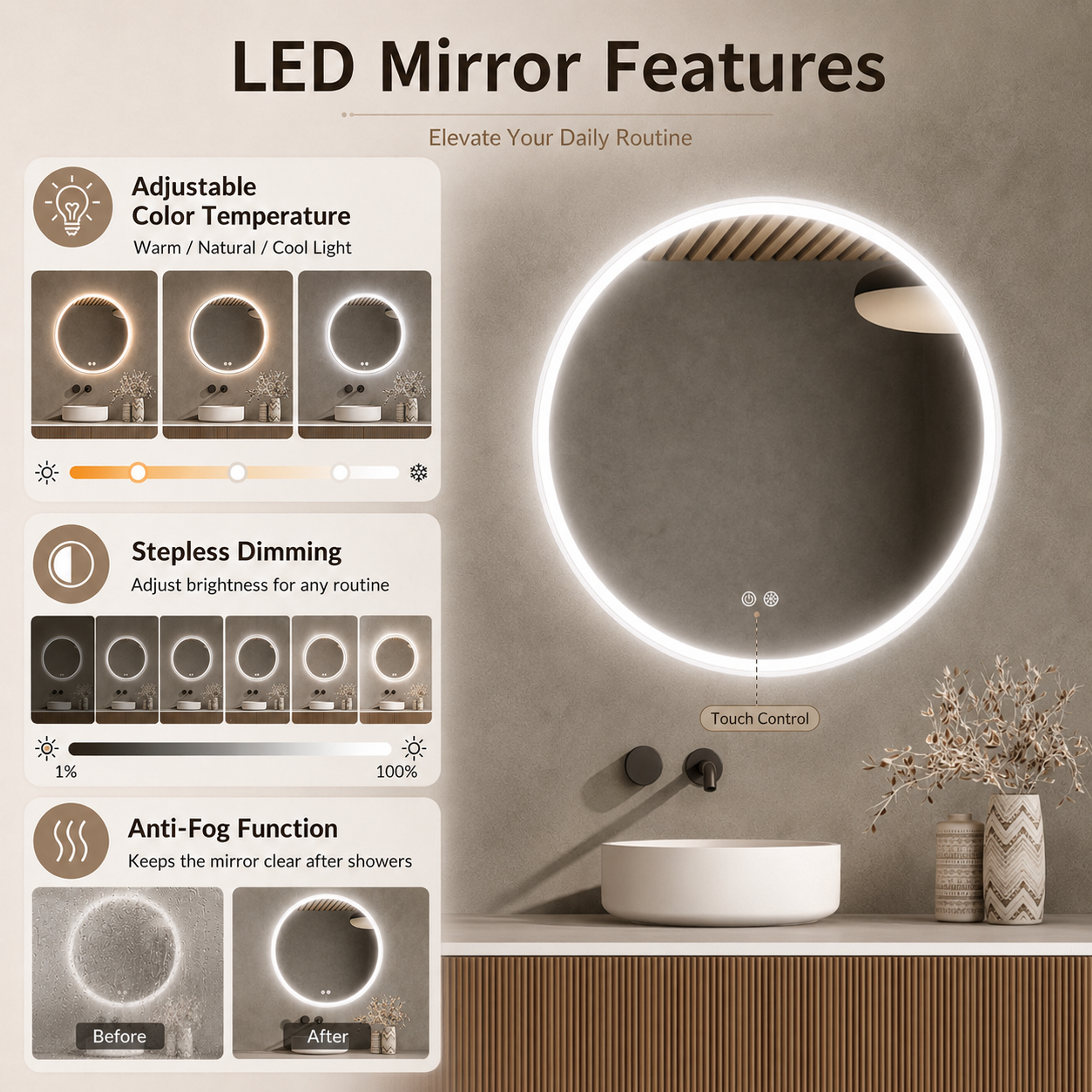 LED Mirror 4