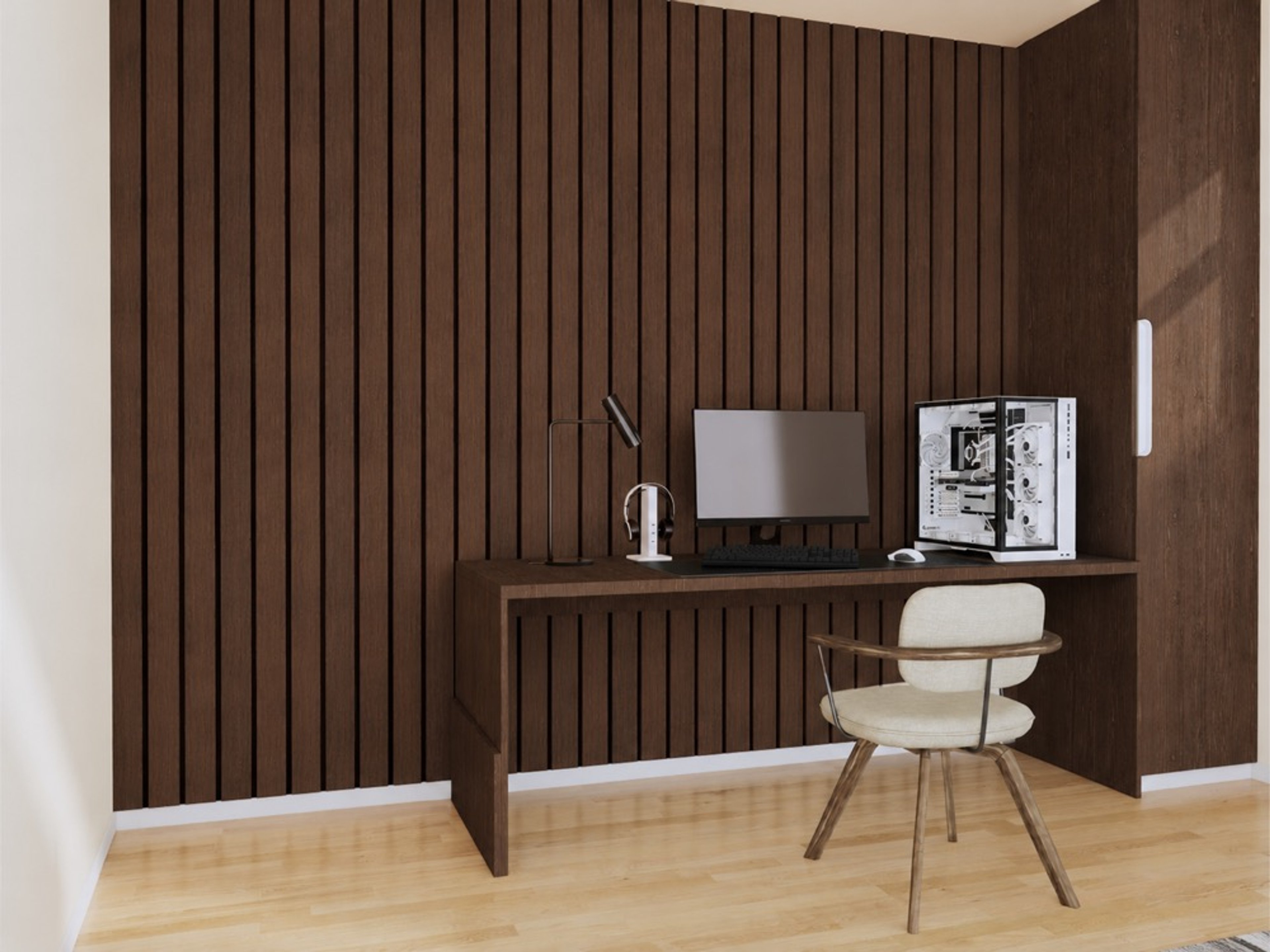 INTCO JM1385 MDF Acoustic Panel, MDF&PET, 2400X600X21mm (view 3)
