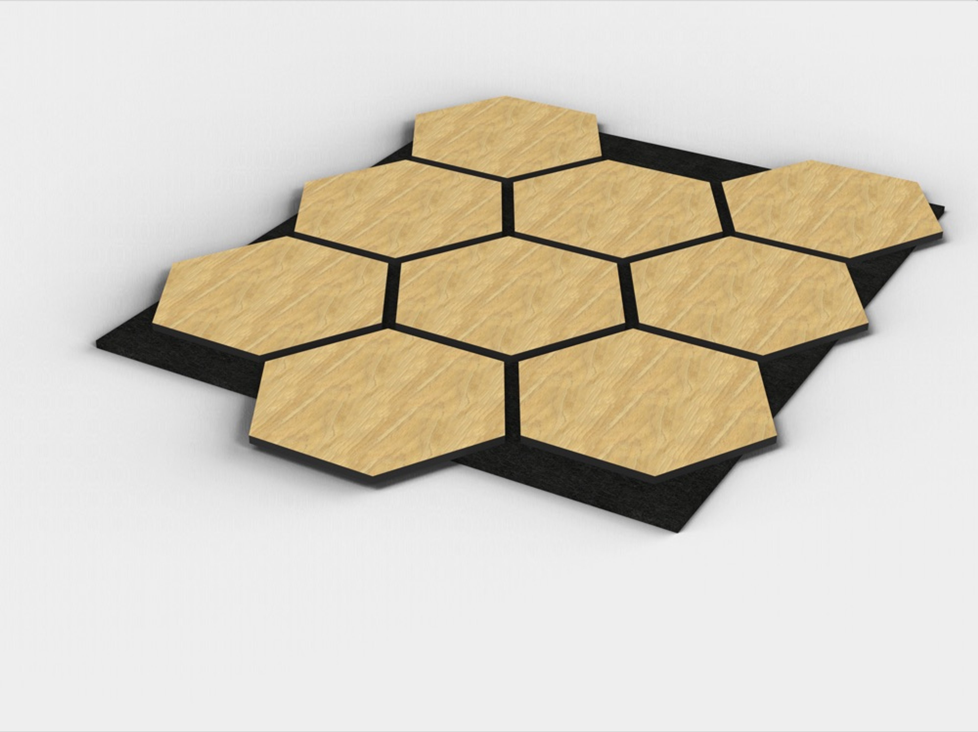 INTCO MA0014 MDF Acoustic Panel, MDF&PET, 2400X600X18mm (view 2)