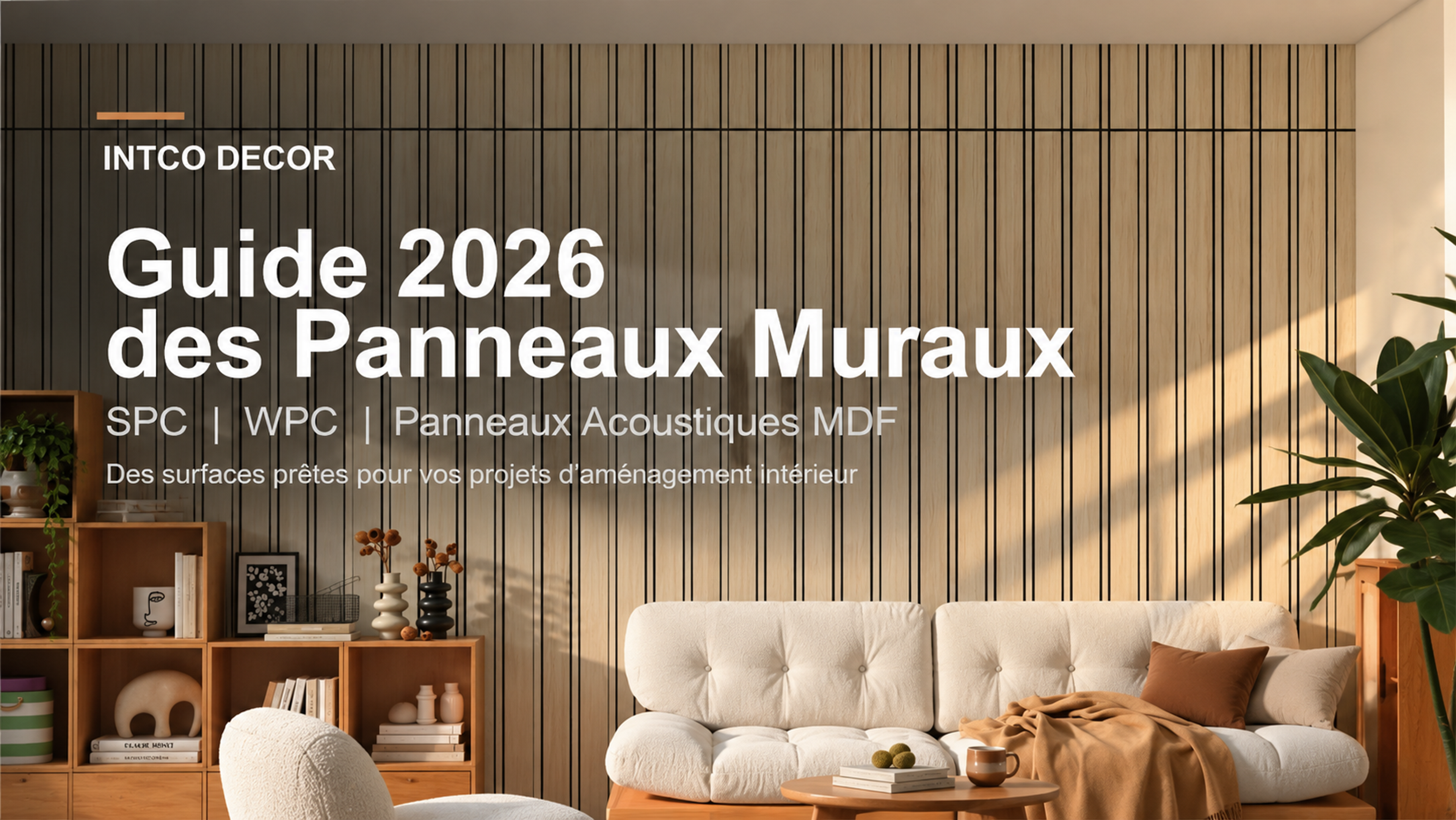 Panneaux muraux 2026 : comment choisir entre SPC, WPC et MDF acoustique