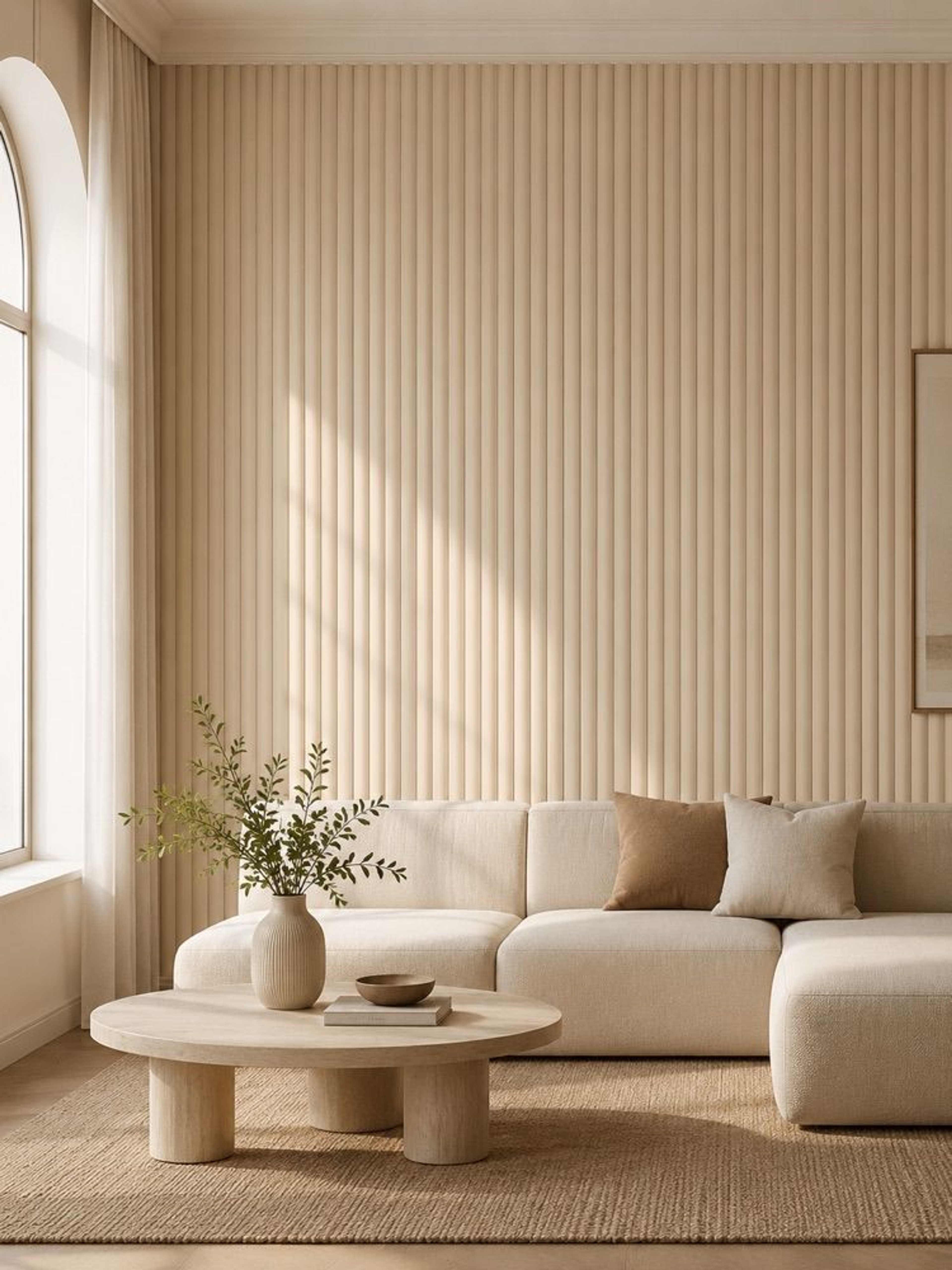 INTCO JM1663 MDF 3D Wall Panel, MDF&PET, 2400X189X12mm (view 3)