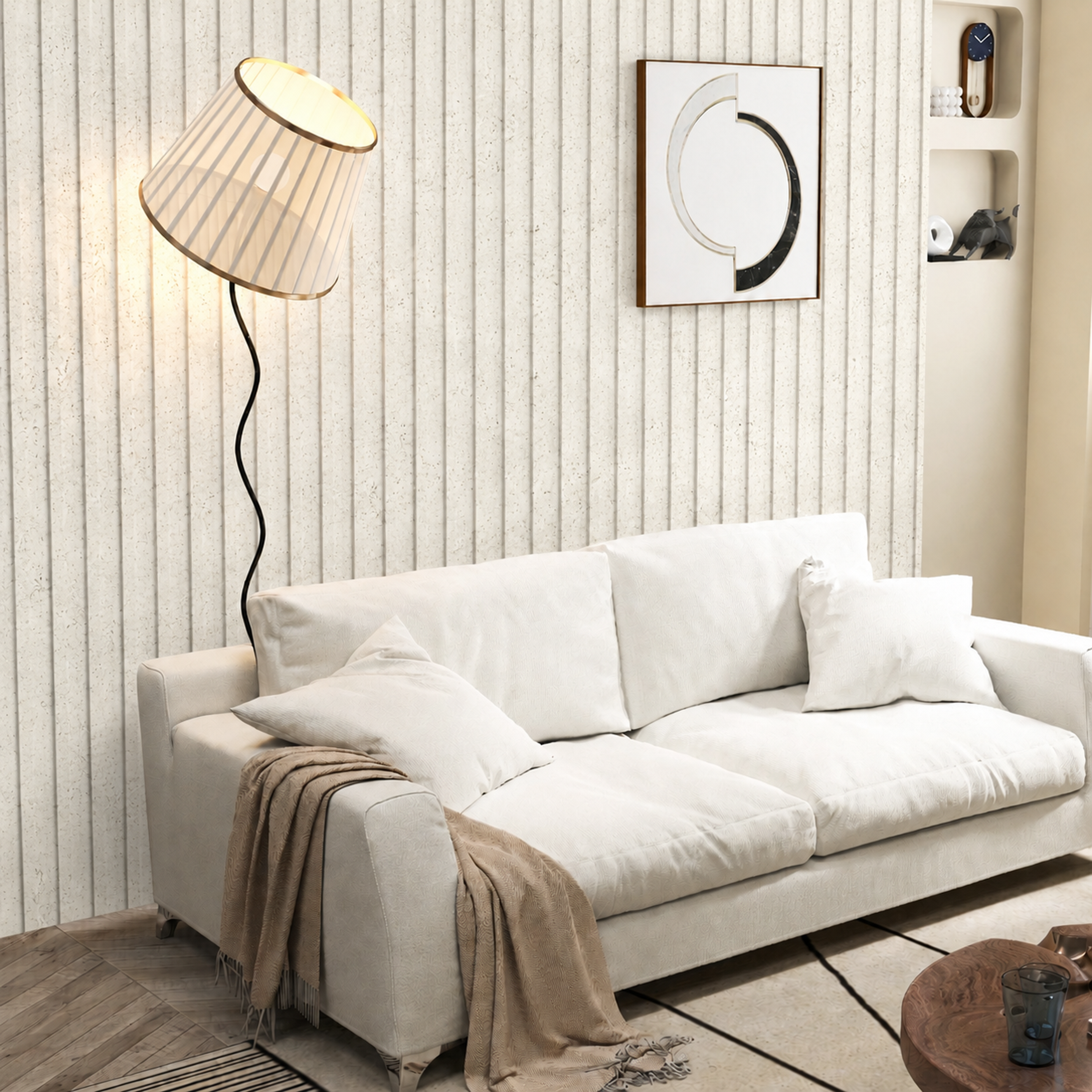 INTCO JC1824 Painel de Parede em PS, PS, 2900X250X10mm (view 3)