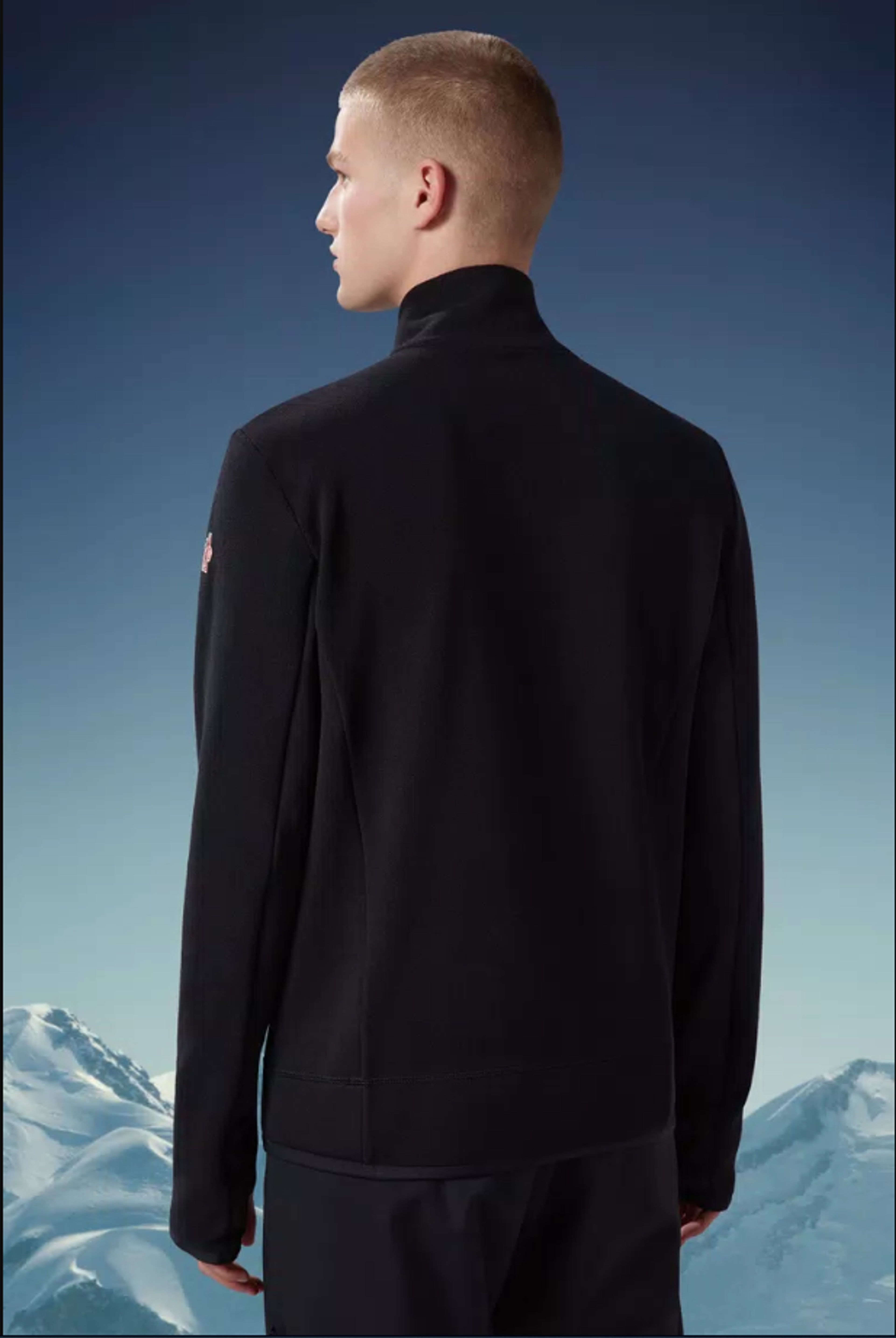 Moncler Fleece Turtleneck Sweater 2024 Ski Trends