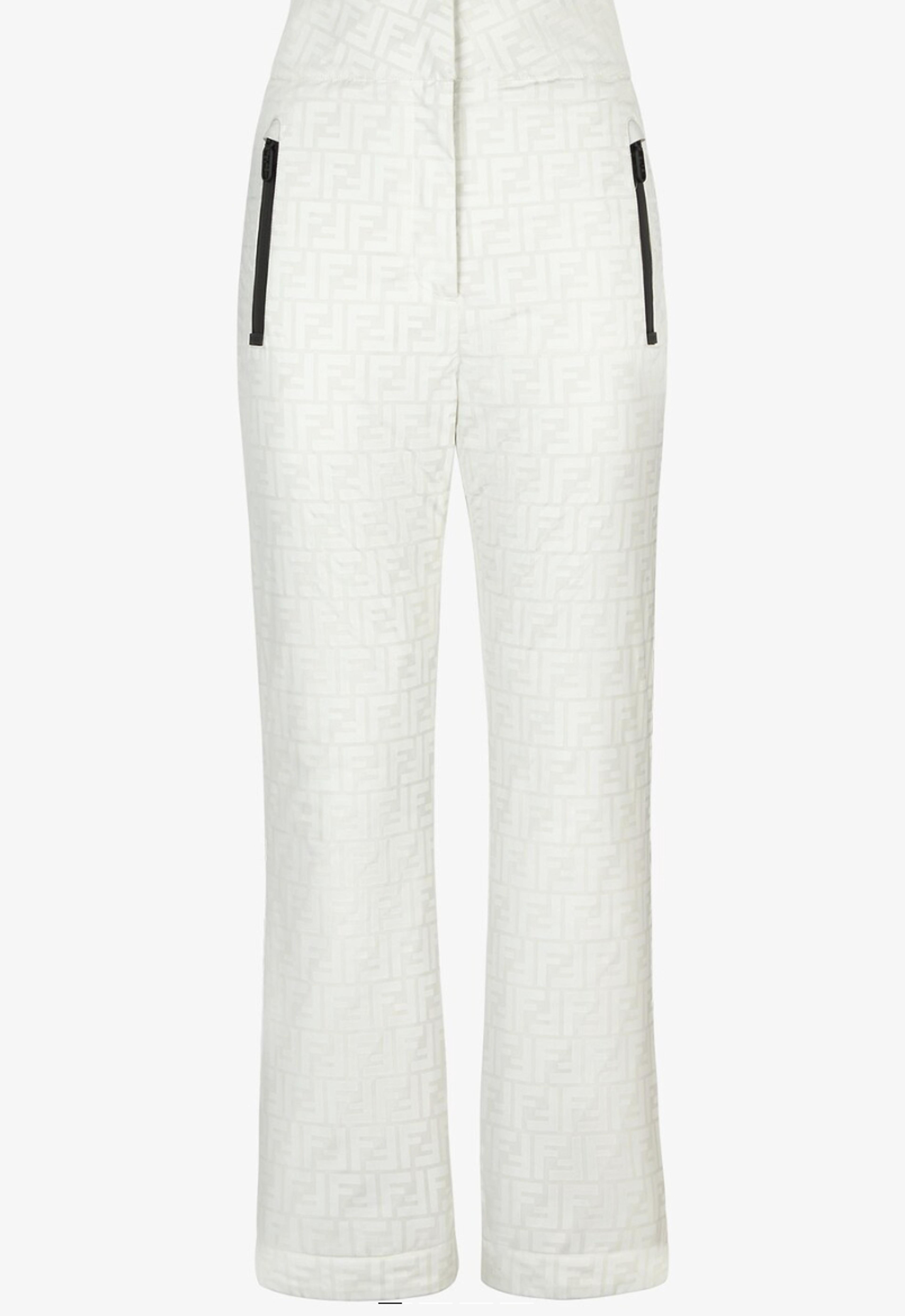 White Nylon Ski Pants 2024 collection