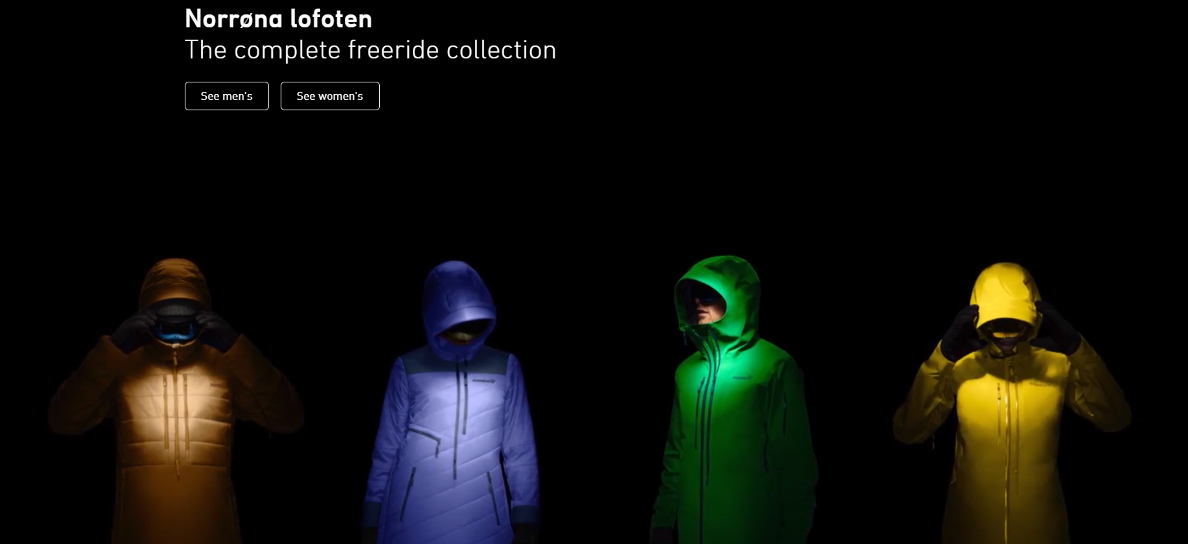 Norona Lofoten Collection 2024 Skiwear