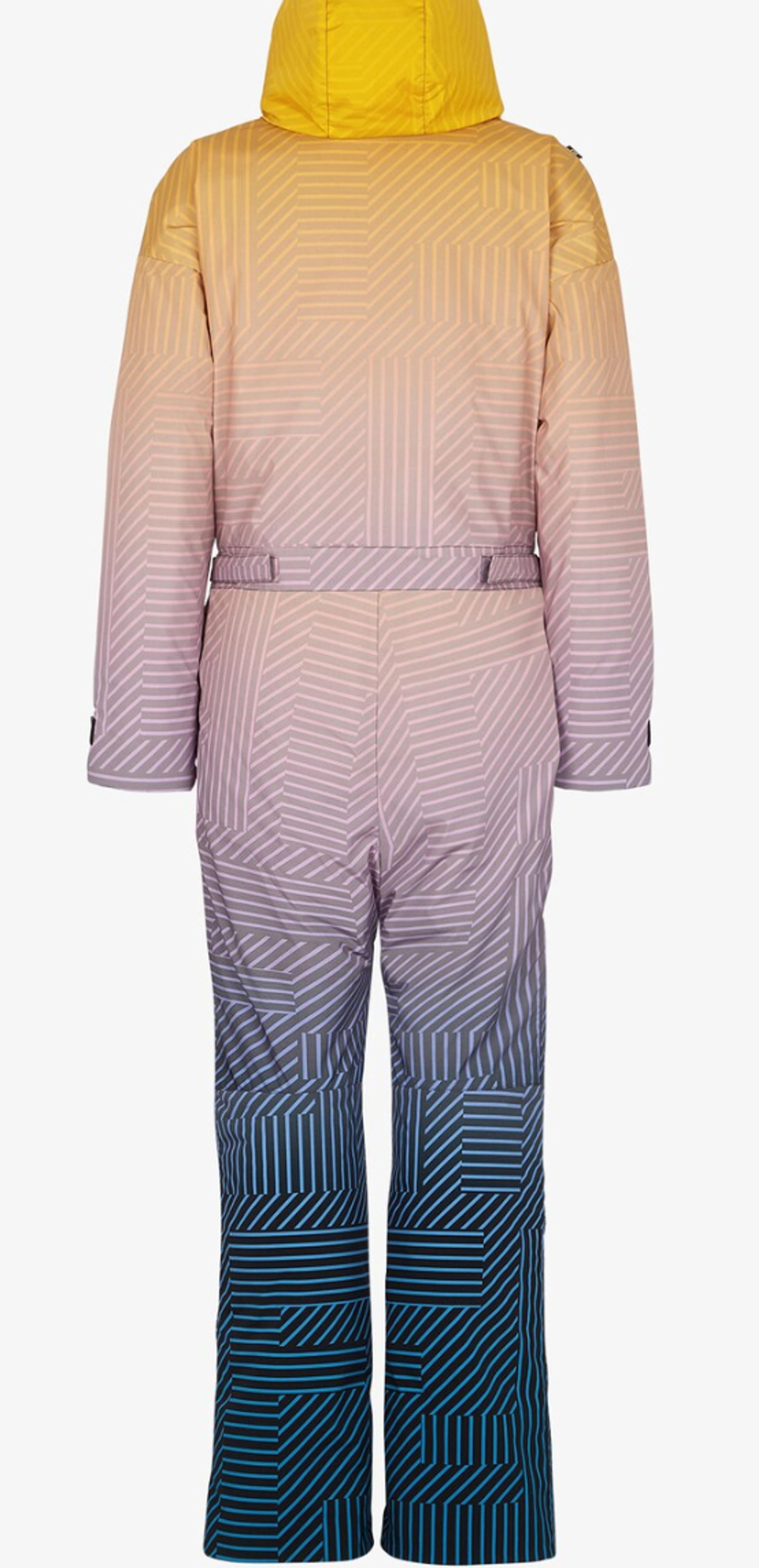 Multicolor Nylon Ski Suit