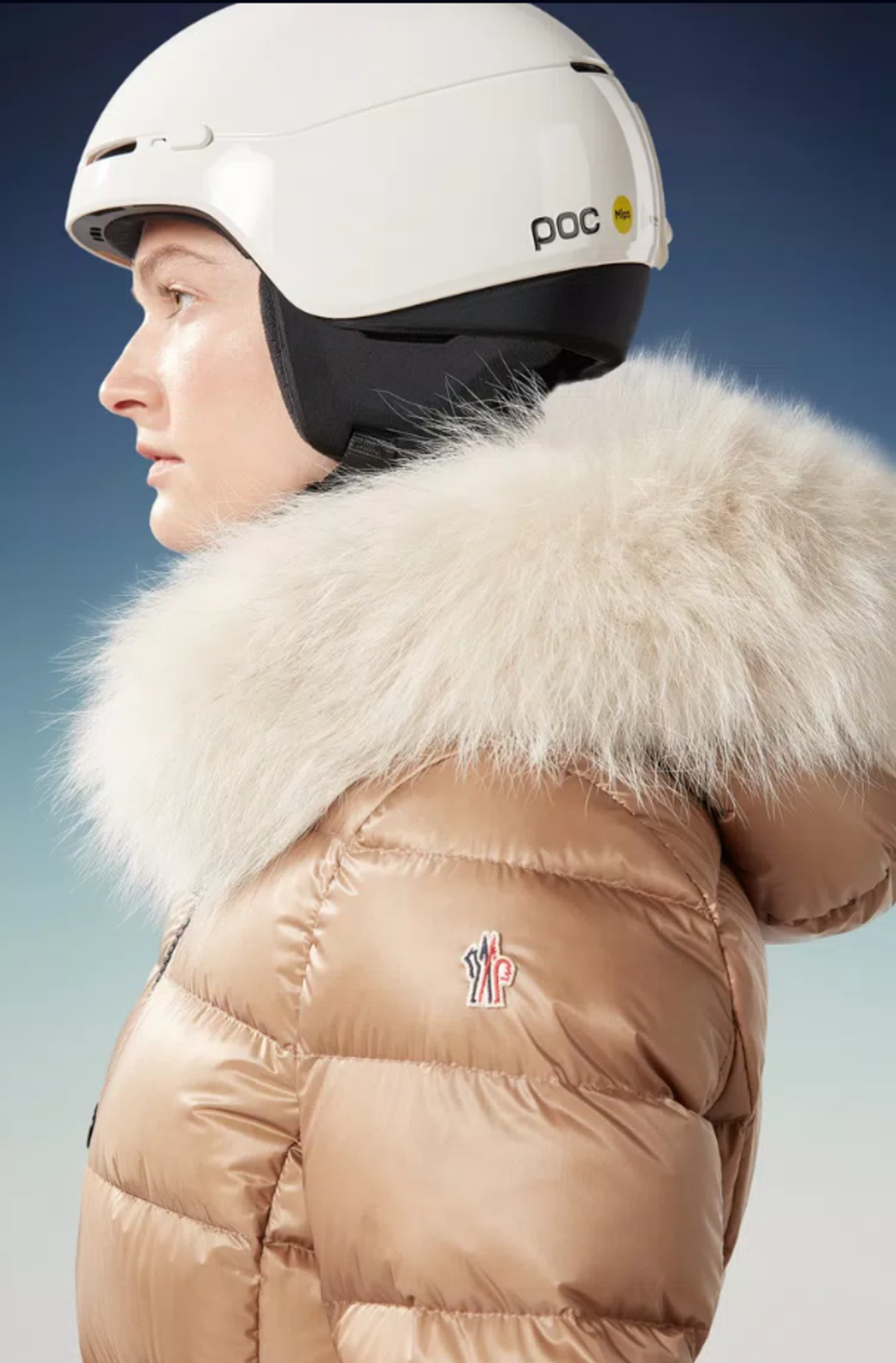 Moncler Logo Ski Helmet