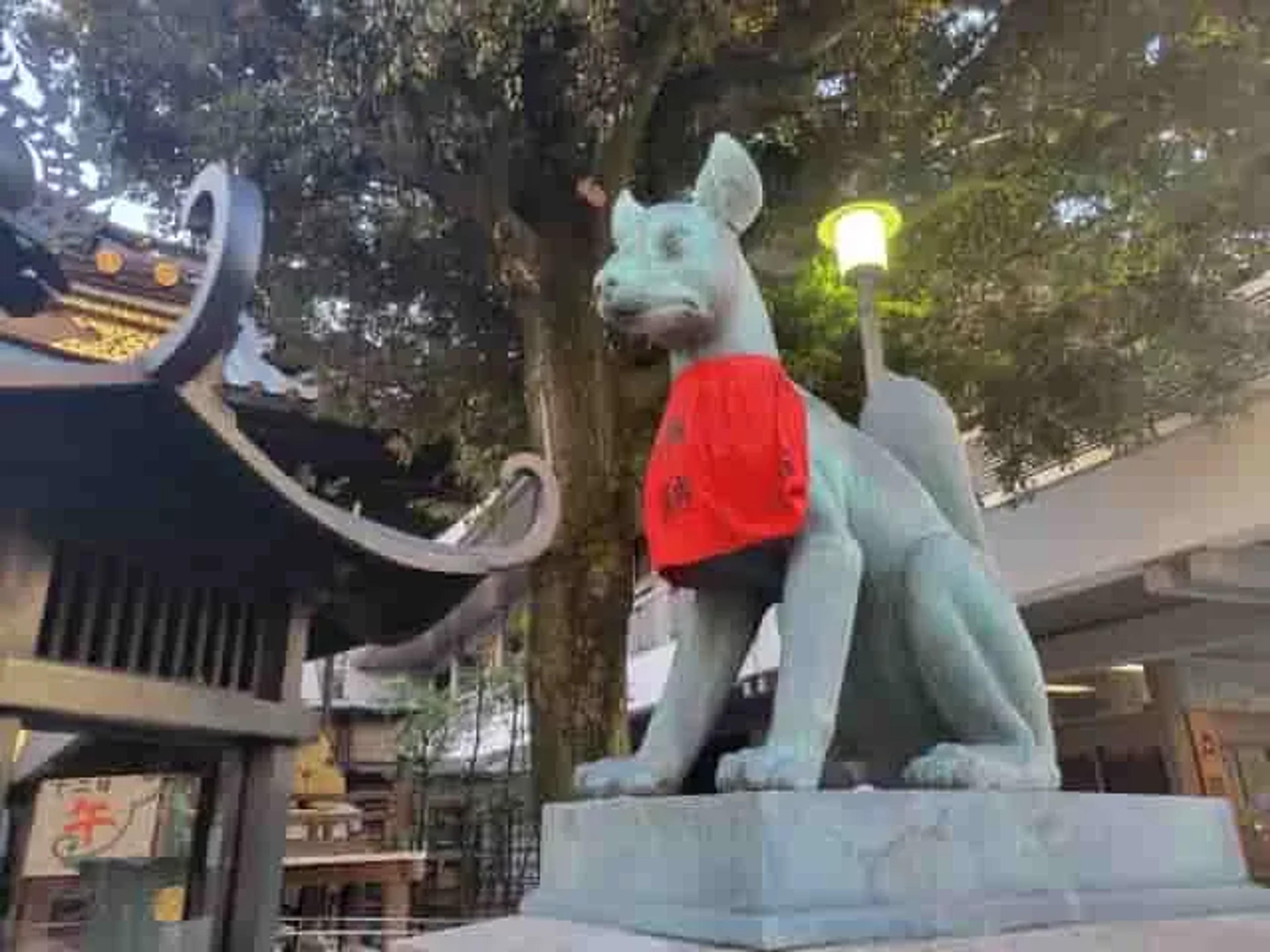 Inari shrine Kitsune