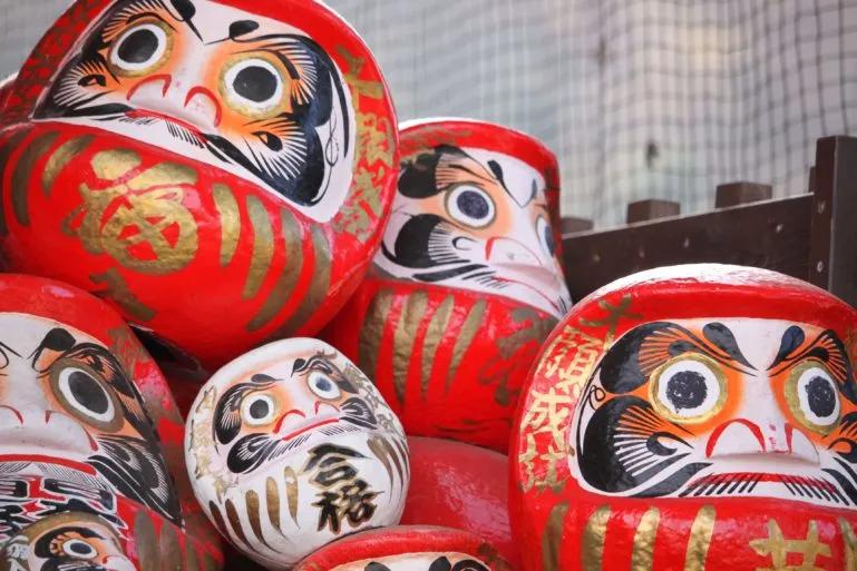 Daruma, Japanese object for making a wish