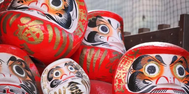 Daruma, Japanese object for making a wish