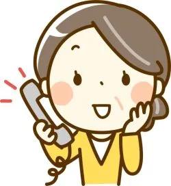 illustration of woman on the phone