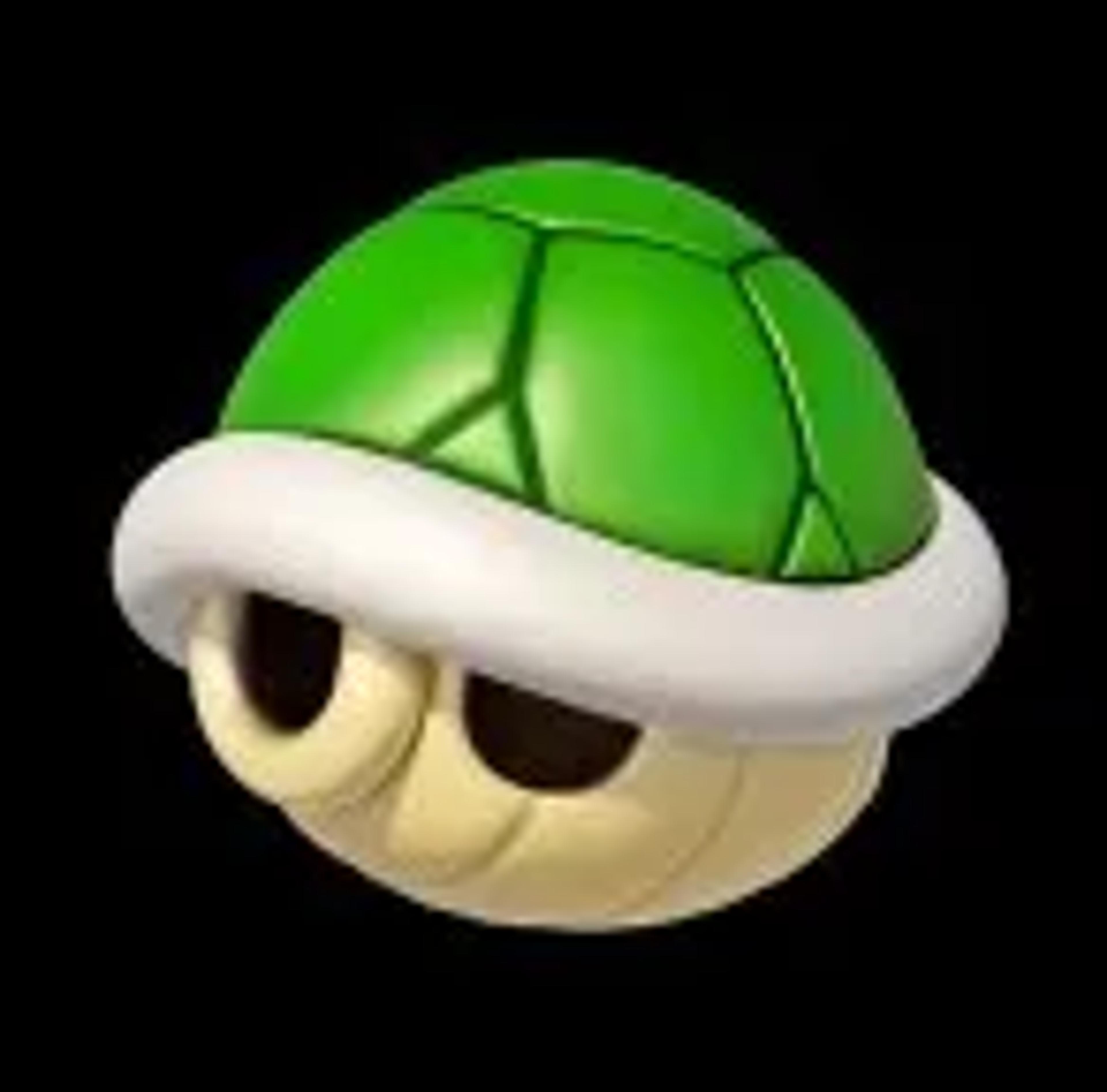 image of the Green Shell from Mario Kart