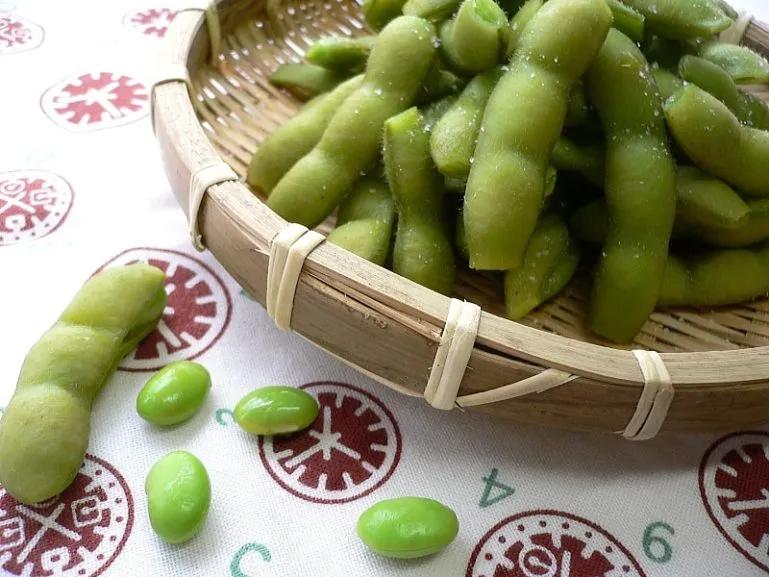 Edamame On A Bamboo Bowl By Yomi955 Min 1