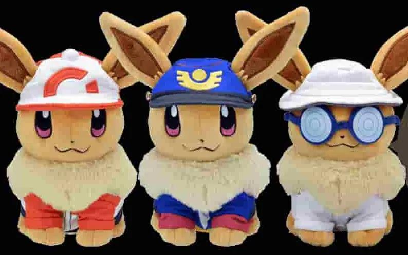 Eevee Stuffed Animals for Eevee day 2021