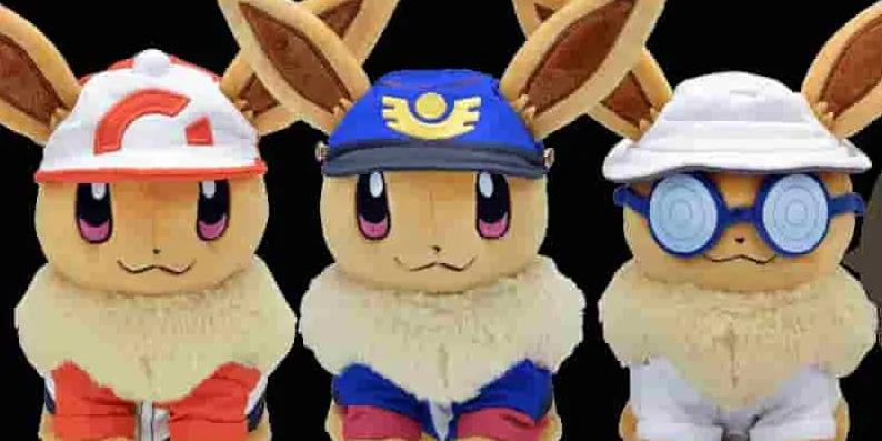 Eevee Stuffed Animals for Eevee day 2021