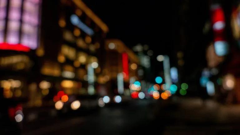 image of bokeh in Japan