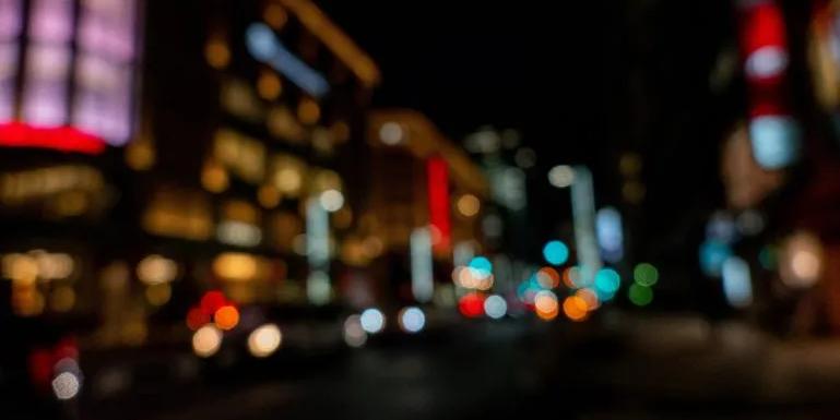 image of bokeh in Japan