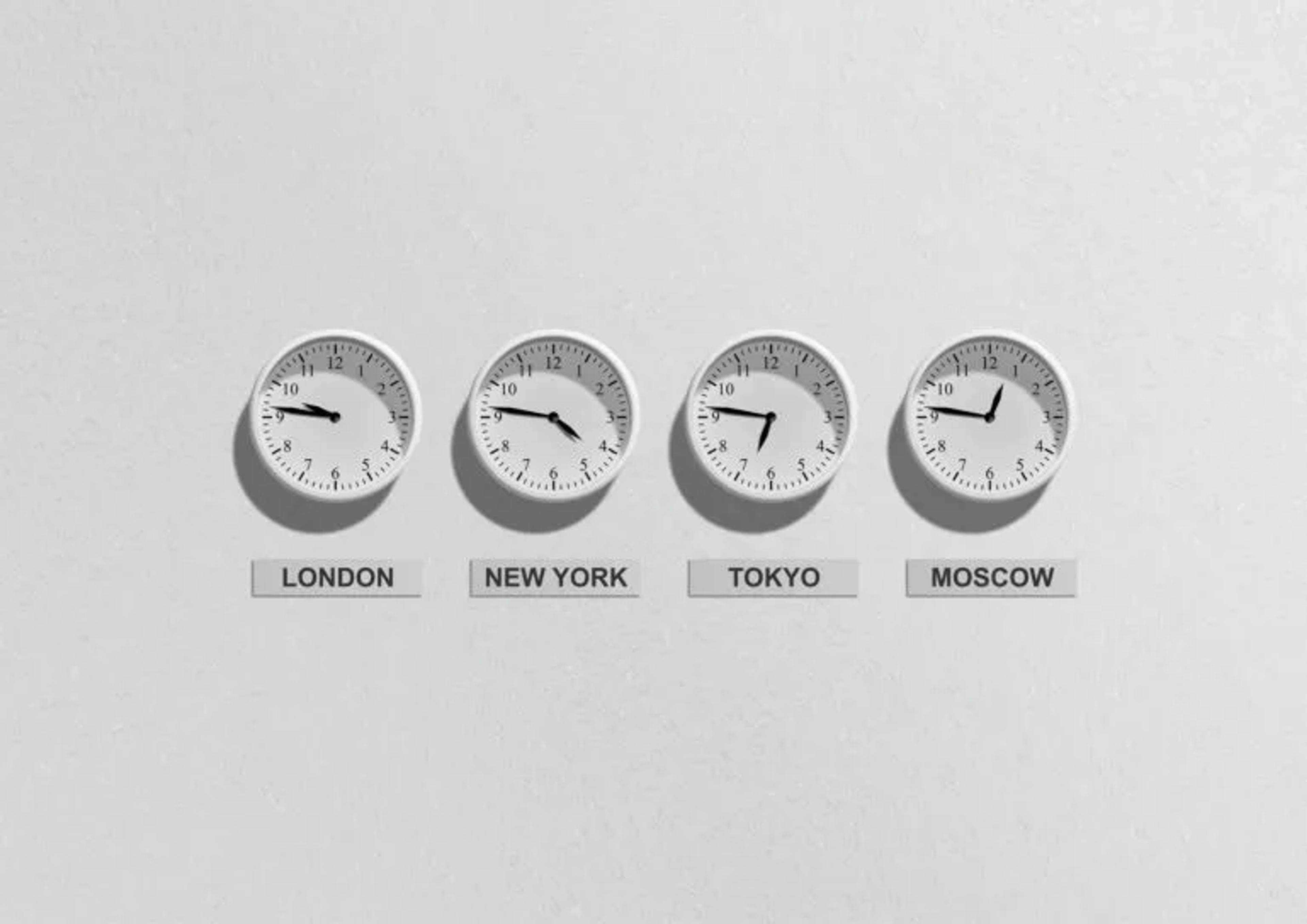 image of world clocks